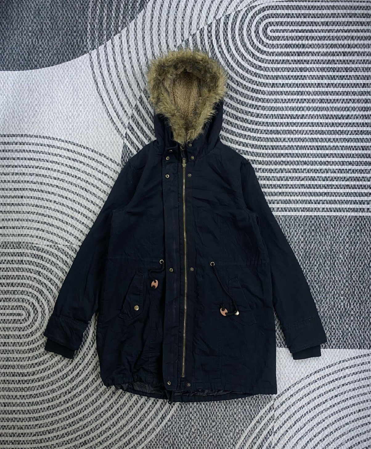 Infinite Archives Vintage Archive Faux Fur Hooded Parka Jacket Size US M / EU 48-50 / 2 - 5 Thumbnail