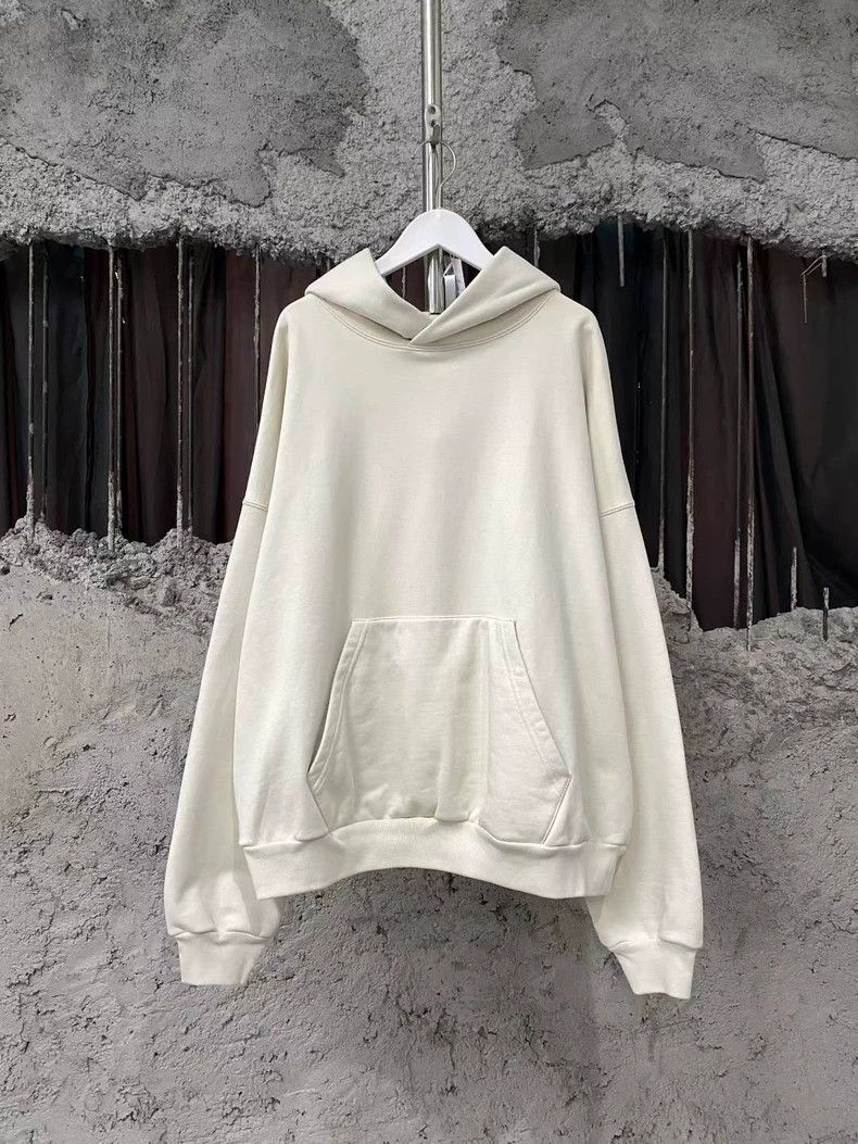Balenciaga Balenciaga Beige embroidered logo hoodie Size US XS / EU 42 / 0 - 1 Thumbnail