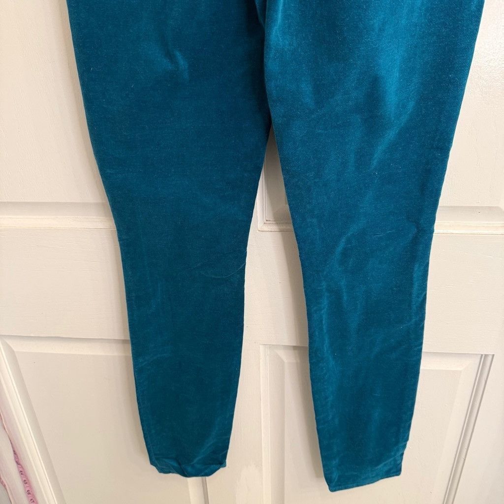 L'AGENCE Women's L'AGENCE Pants, Size 24, velvet Teal Monique Size 42" / US 20 - 4 Thumbnail