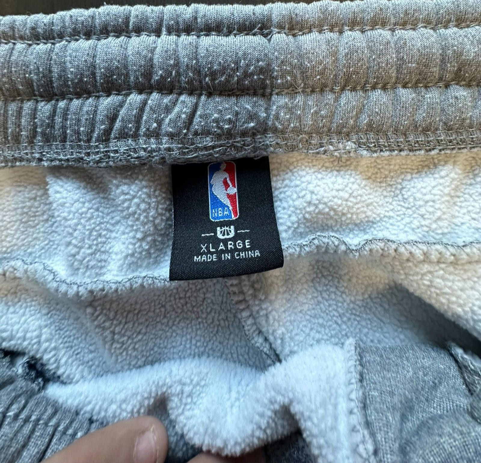 NBA Chicago Bulls Grey Basketball Sweat pants XL Size US 36 / EU 52 - 7 Thumbnail
