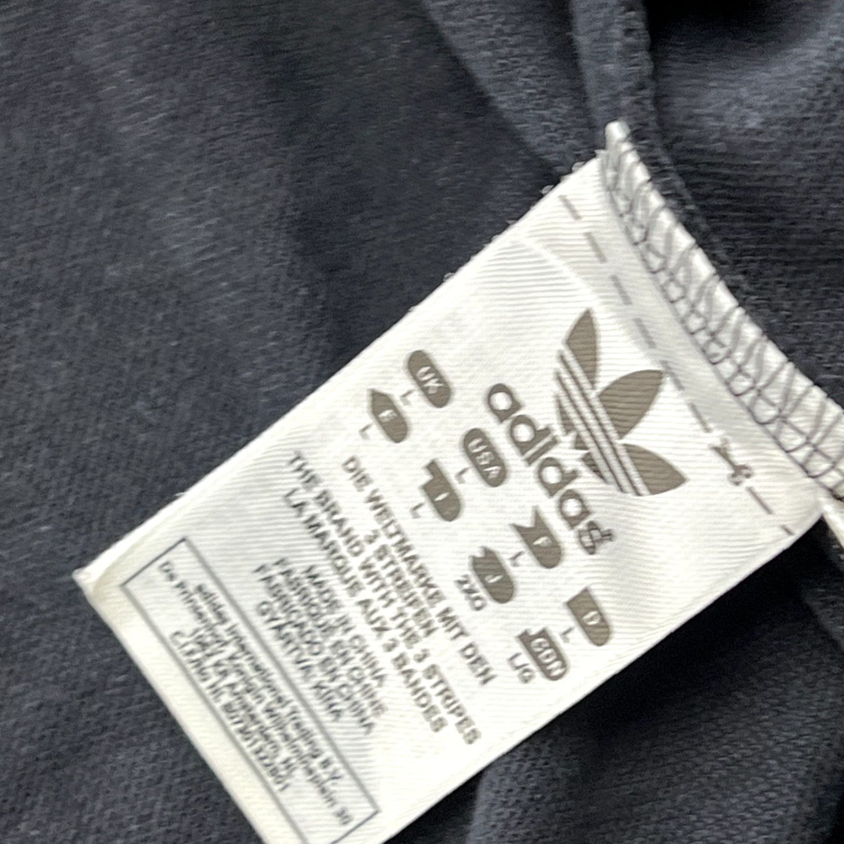 Adidas VINTAGE adidas Track Jacket Black Trefoil Football Large Full Zip Mens L Size US L / EU 52-54 / 3 - 7 Thumbnail