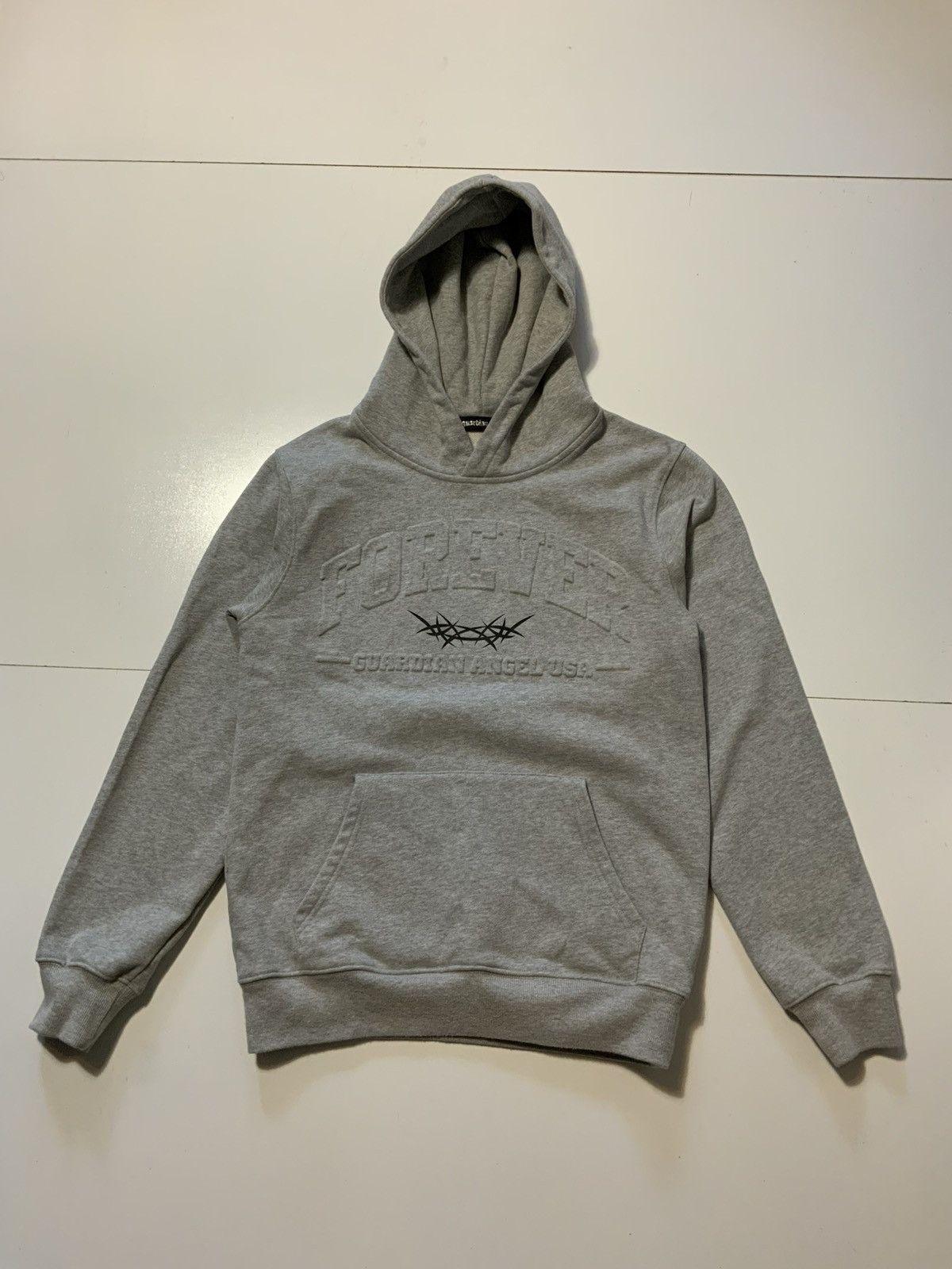 Guardian Angel Guardian Angel Forever Embossed Barbed Wire Pullover Hoodie Size US M / EU 48-50 / 2 - 1 Thumbnail