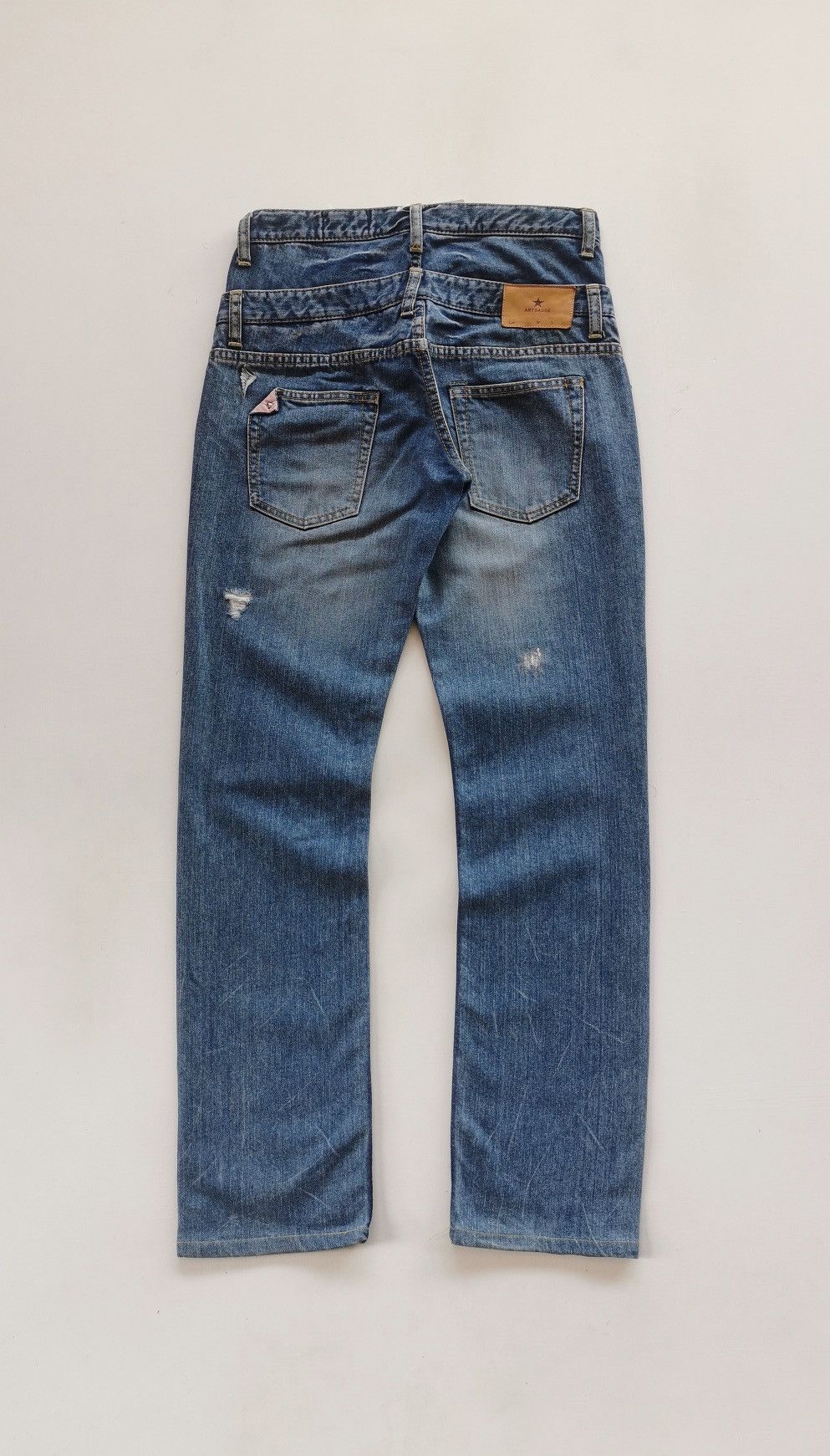 Japanese Brand Antgauge Japan Double Waist Denim Jeans Size US 28 / EU 44 - 6 Thumbnail