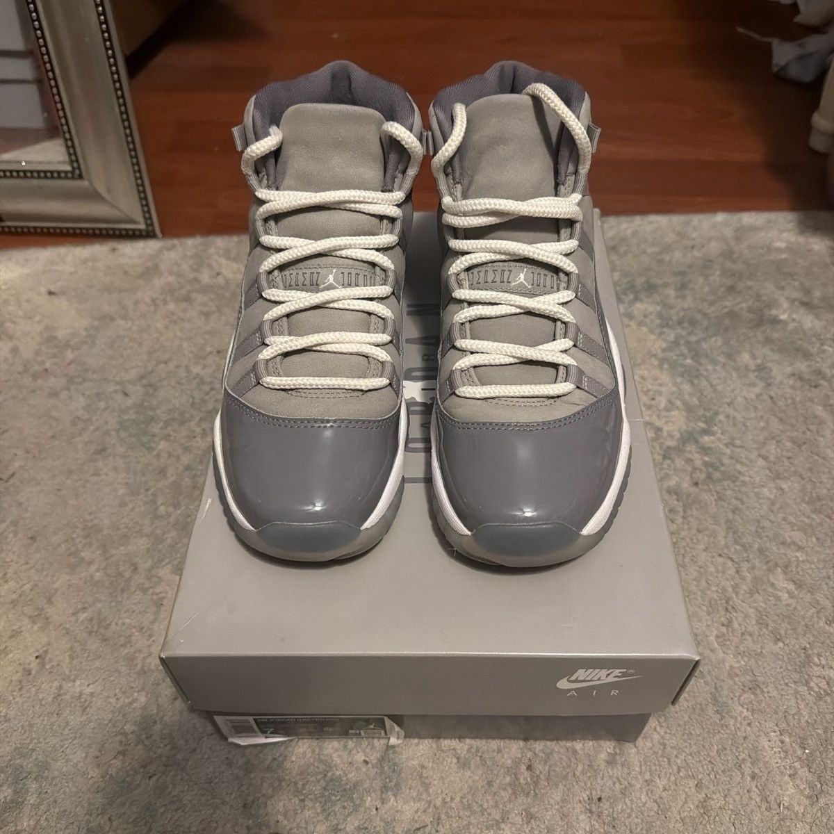 Jordan Brand Jordan 11 Cool Grey GS Size 7 Size US 7 / EU 40 - 2 Thumbnail