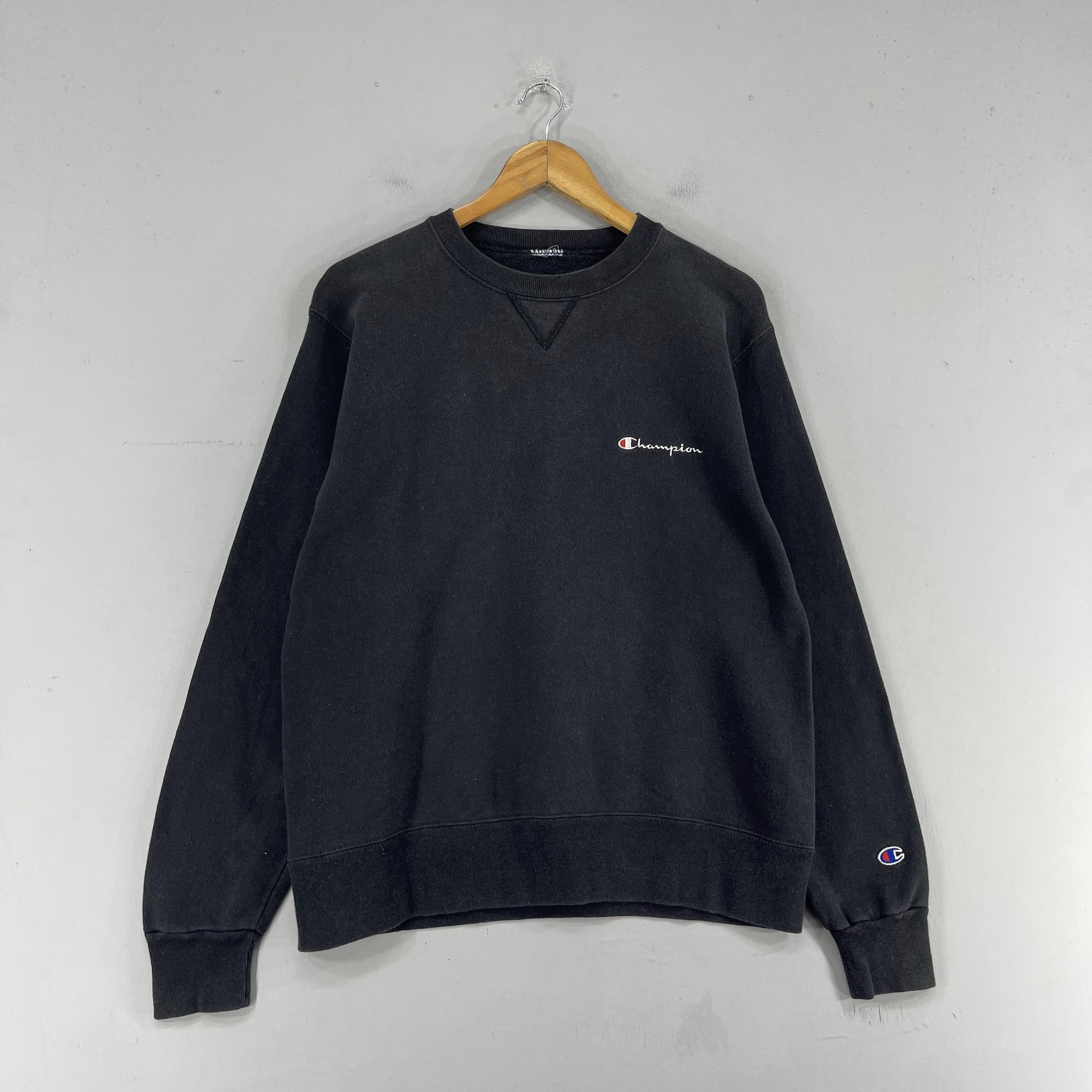 Champion × Vintage Vintage 90s CHAMPION Script Logo Embroidery Sweatshirt Size US M / EU 48-50 / 2 - 4 Thumbnail