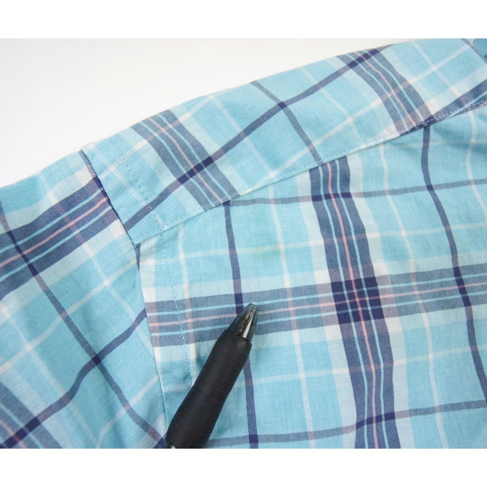 Vineyard Vines Vineyard Vines Men's Classic Fit Tucker Button-Up Shirt Large Blue Check Long Sleeve Size US L / EU 52-54 / 3 - 4 Thumbnail
