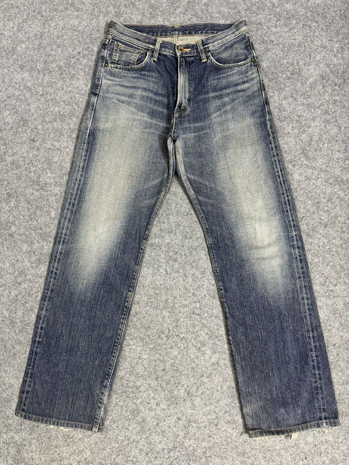 Kapital A14 EDWIN 505ZX SELVEDGE DENIM MUD WASH Size US 29 - 1 Thumbnail