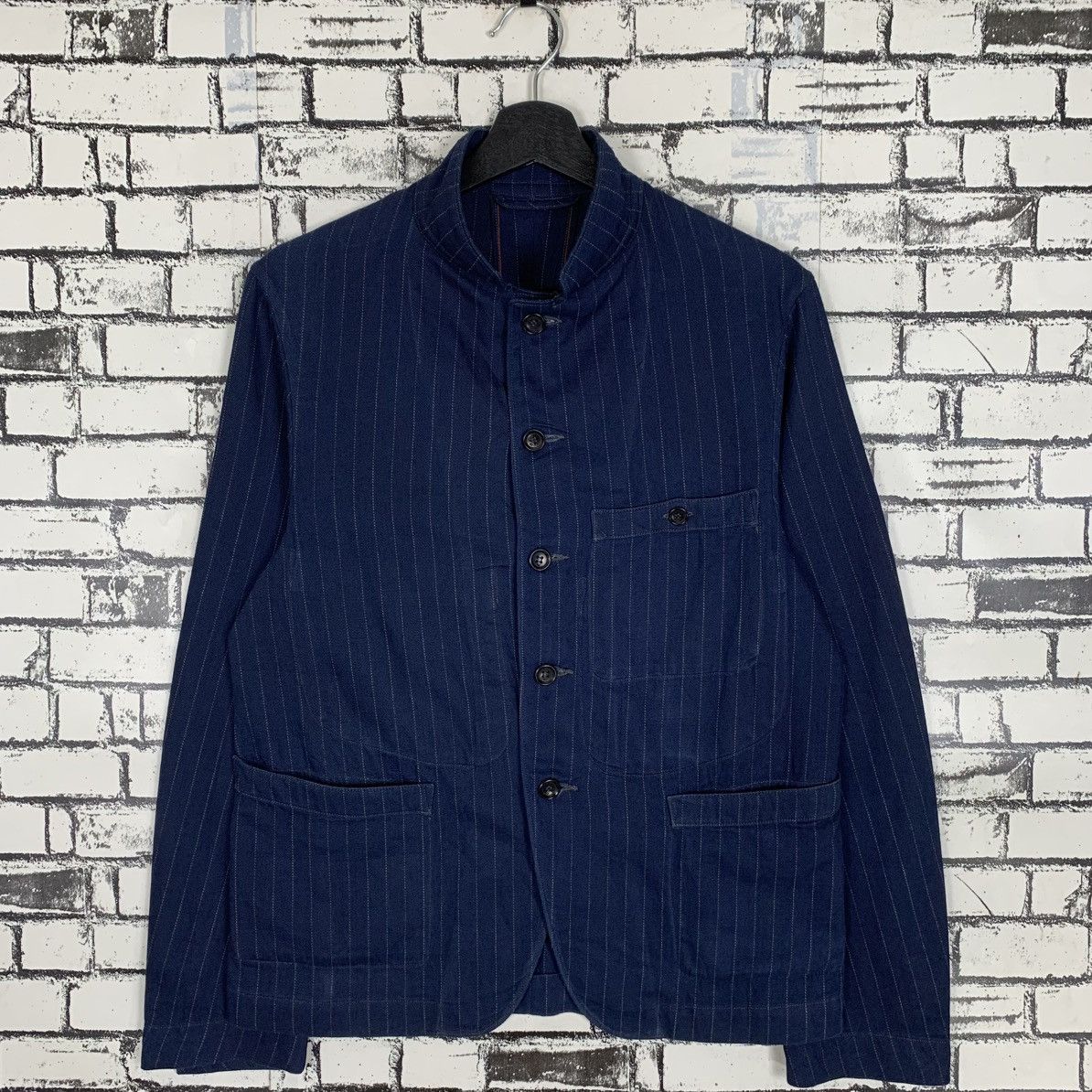 45rpm Vintage 45 Rpm Studio Hickory Denim Jacket Size 2 Size XS / US 0-2 / IT 36-38 - 1 Thumbnail