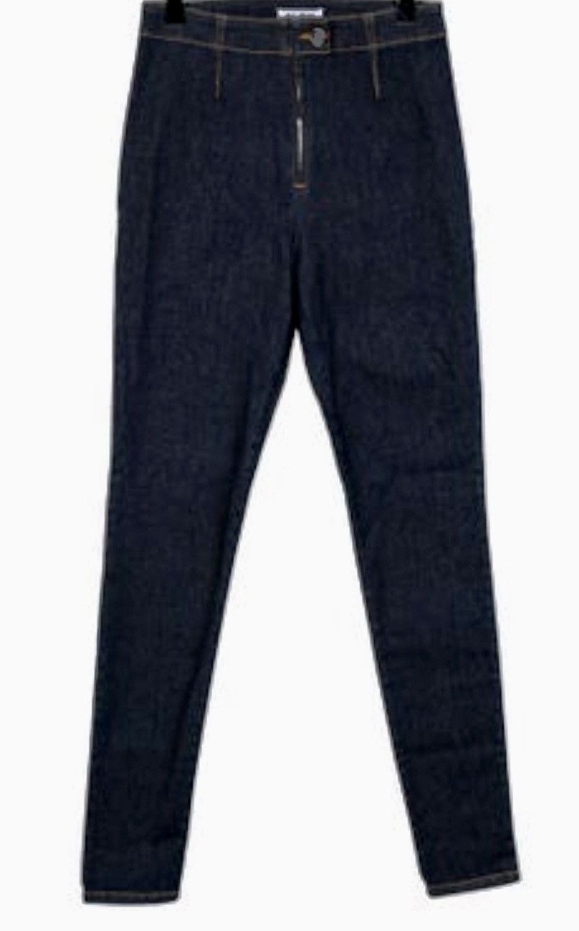 Alaia ALAIA JEANS - High Rise Skinny Leg Jeans - Bergdorf Goodman Size 28" / US 6 / IT 42 - 2 Thumbnail