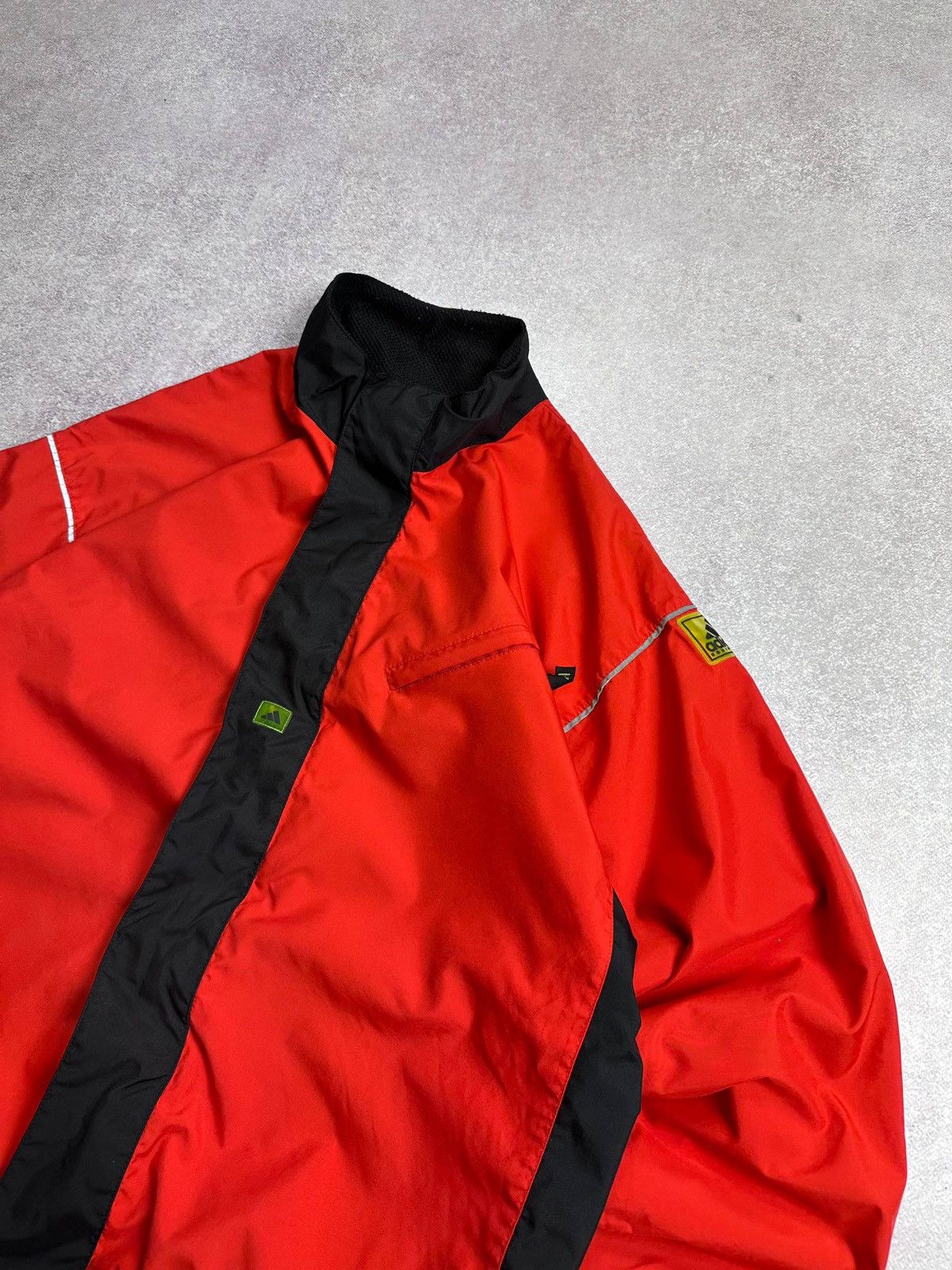 Adidas Vintage 90s Adidas Equipment Nylon Reflective Jacket Size US S / EU 44-46 / 1 - 7 Thumbnail