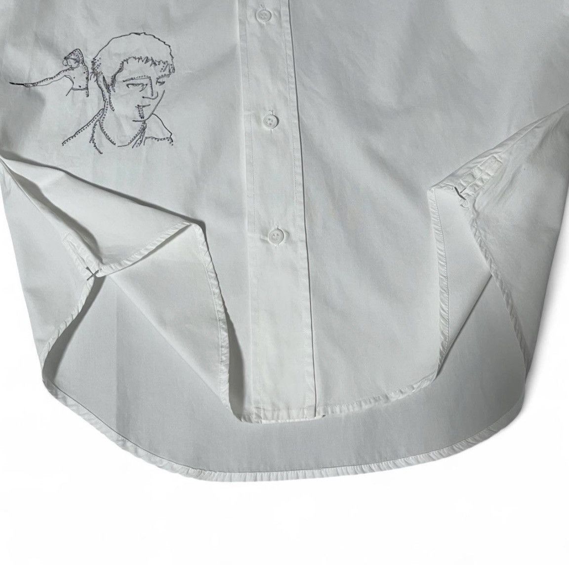 Dior AW05 Dior Homme Pete Doherty Crystal Button Shirt Size US M / EU 48-50 / 2 - 4 Thumbnail