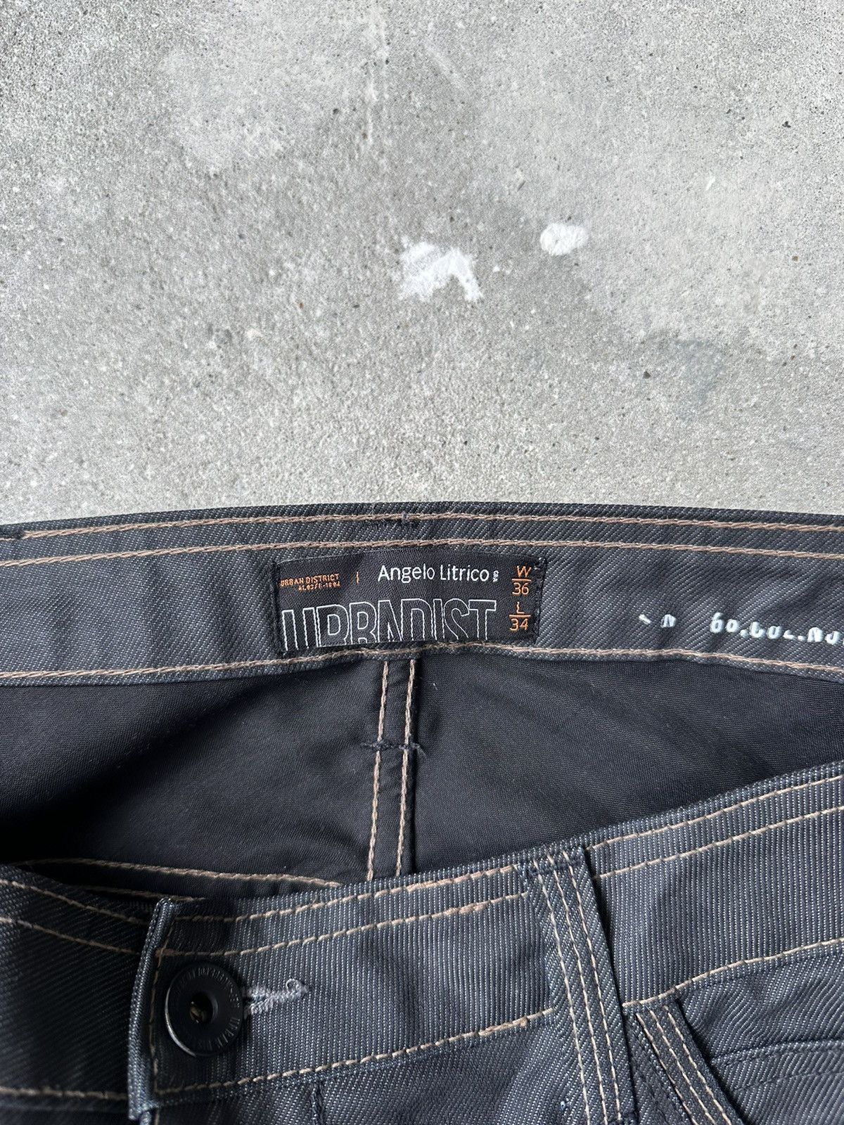 Japanese Brand Japanese Brand Waxed Stacked Jeans Size US 36 / EU 52 - 9 Thumbnail