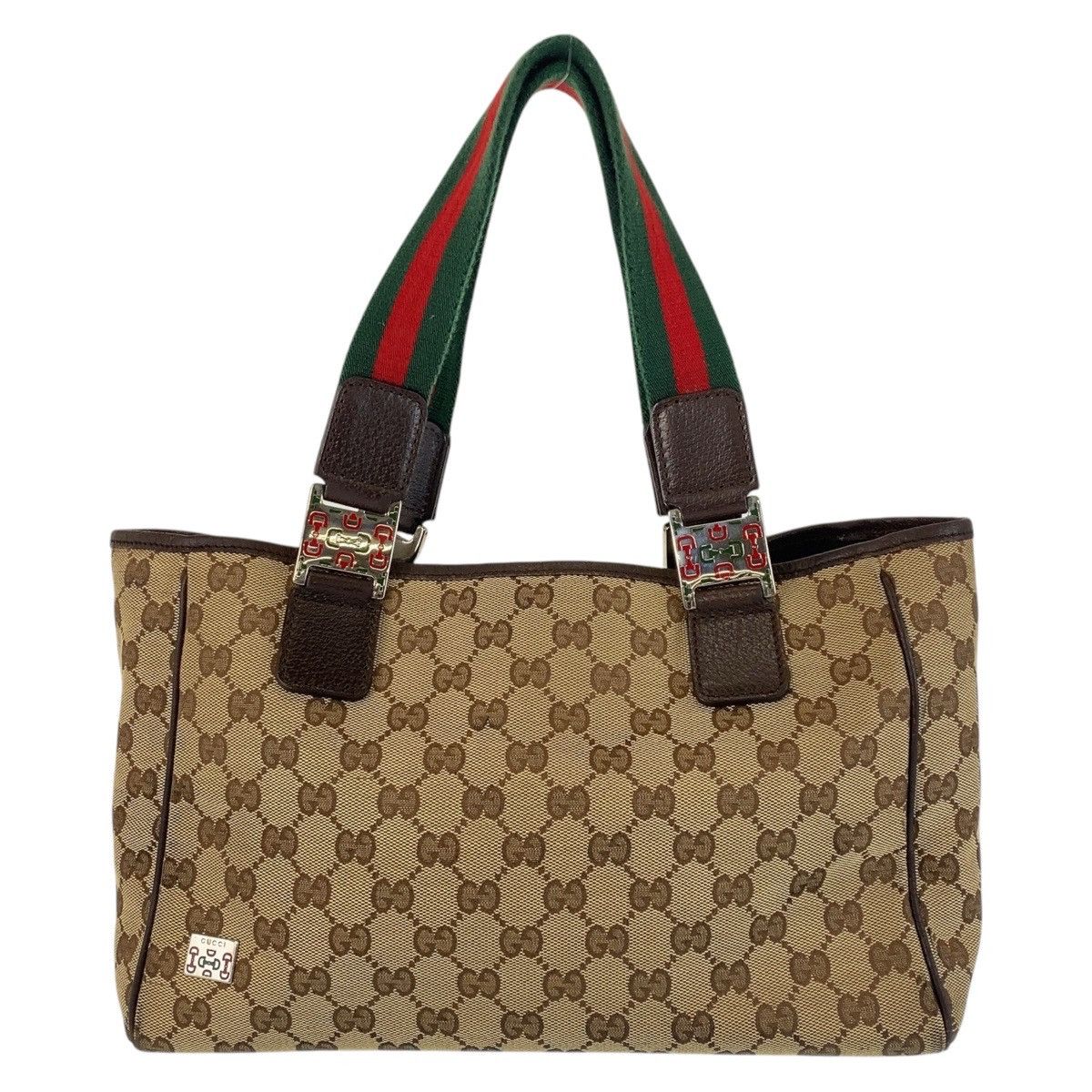 Gucci Gucci GG Canvas Sheline 2Way Tote Bag 145810 Canvas Shoulder Bag 145810 in Beige, Women's