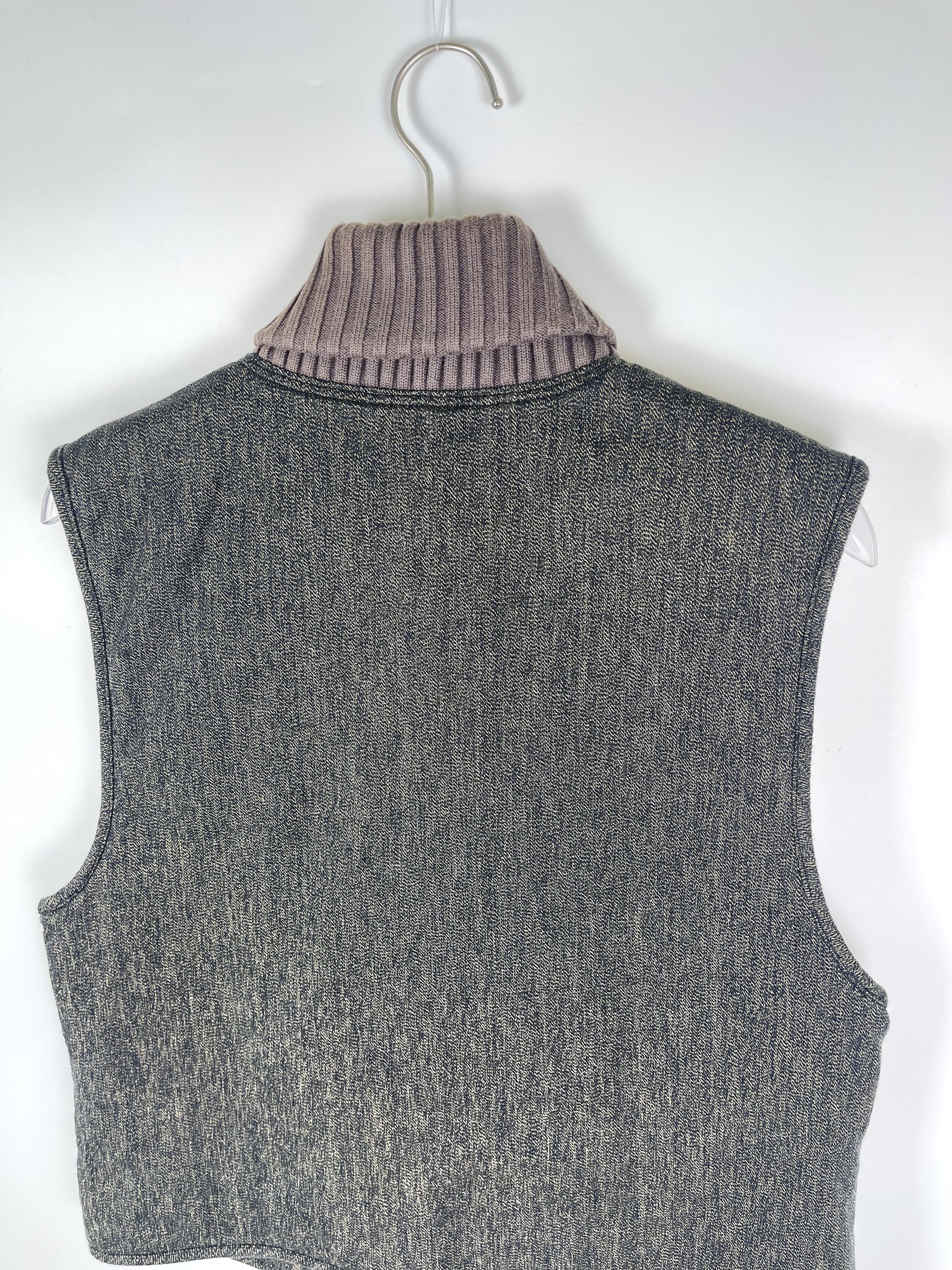 Paul Smith × Paul Smith Red Ear Paul Smith Read Ear Cable Knit Collar Vest Size US L / EU 52-54 / 3 - 4 Thumbnail