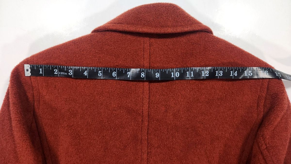 L.L. Bean L.L. Bean Bellandi Wool Peacoat 90s Archive Double Breast Size XL / US 12-14 / IT 48-50 - 5 Thumbnail