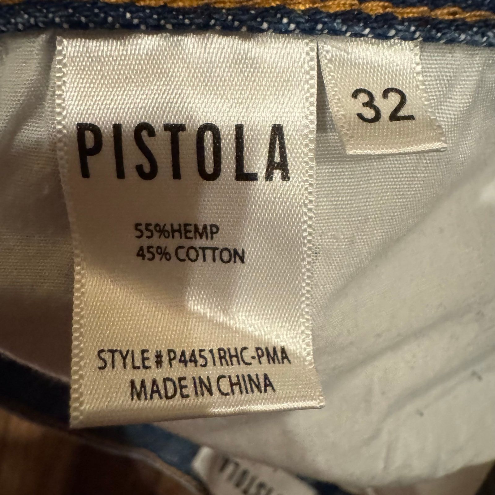 Pistola Pistola Distressed High Rise Cutoff Denim Shorts 32 Size 32" / US 10 / IT 46 - 6 Thumbnail