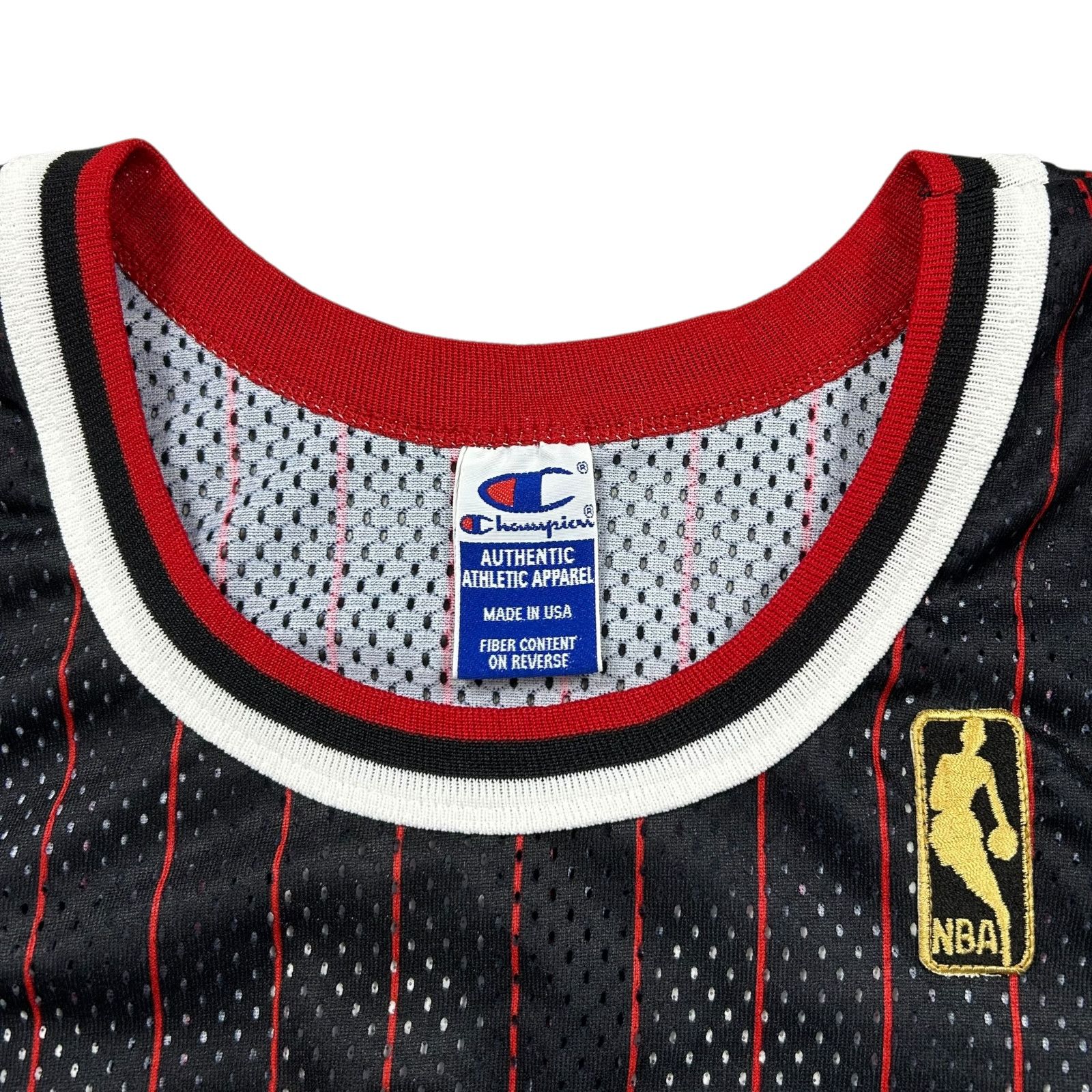 NBA VTG NBA CHICAGO BULLS JORDAN CHAMPION AUTHENTIC JERSEY GOLD Size US M / EU 48-50 / 2 - 7 Thumbnail