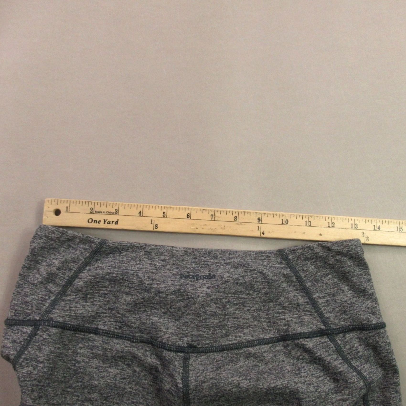 Patagonia Patagonia Leggings Womens Medium Gray Workout Gym Stretch Lightweight Casual Size 32" / US 10 / IT 46 - 6 Thumbnail