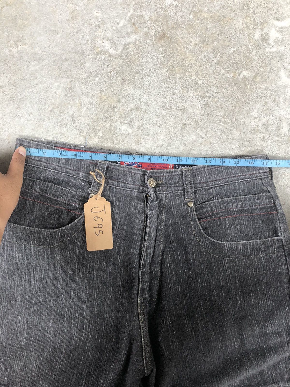 Vintage Japanese Soul Baggy Jeans Embroidered Jeans Hip Hop Cargo Size US 34 / EU 50 - 17 Thumbnail