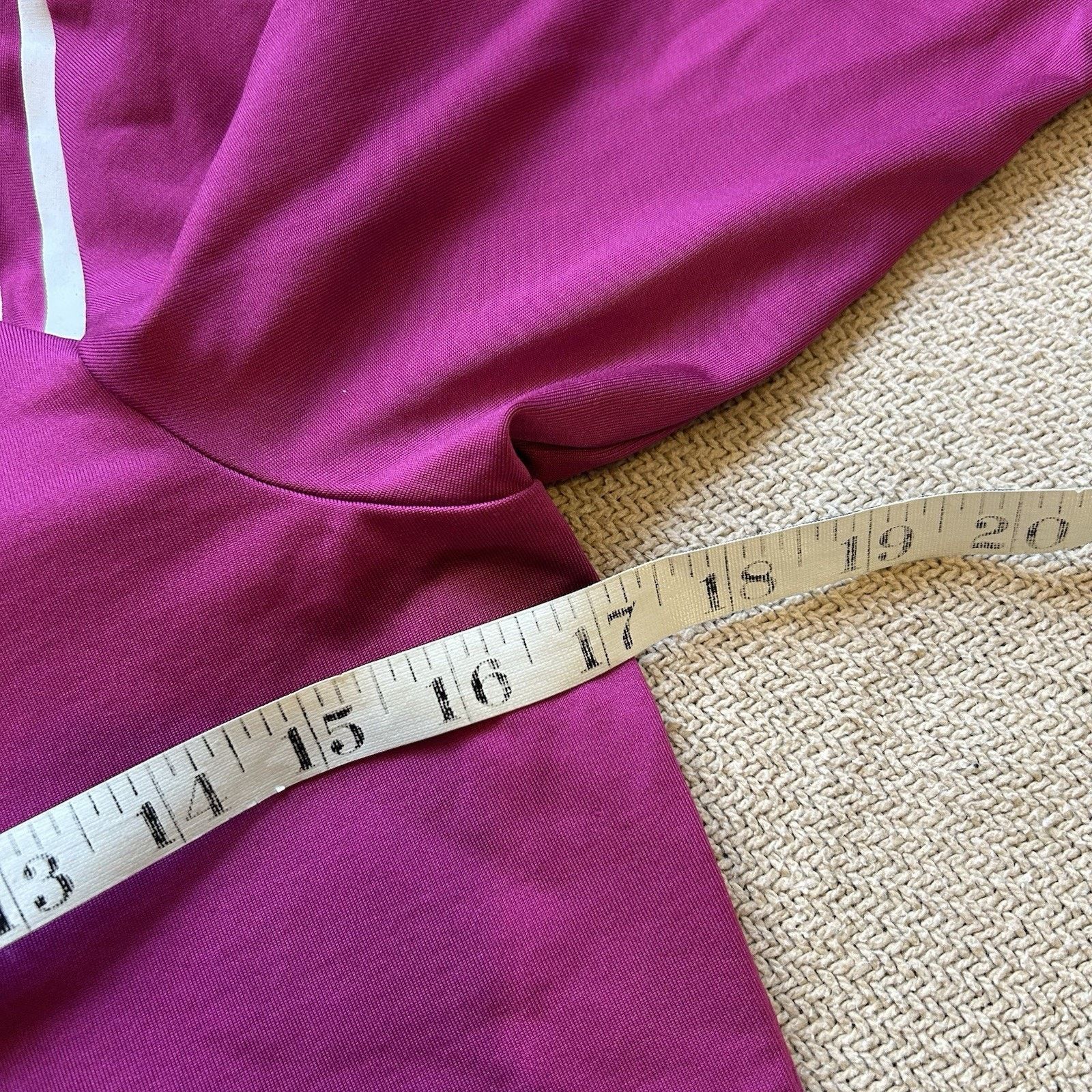 KJUS Quarter Zip Athletic Performance Hot Pink Track Jacket Size M / US 6-8 / IT 42-44 - 5 Thumbnail