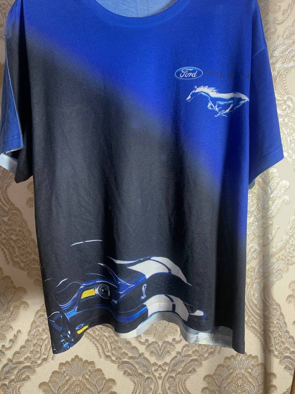 Ford × Vintage VERY RARE FORD MUSTANG NASCAR RACING SPORT CAR MADE IN USA Size US XL / EU 56 / 4 - 3 Thumbnail
