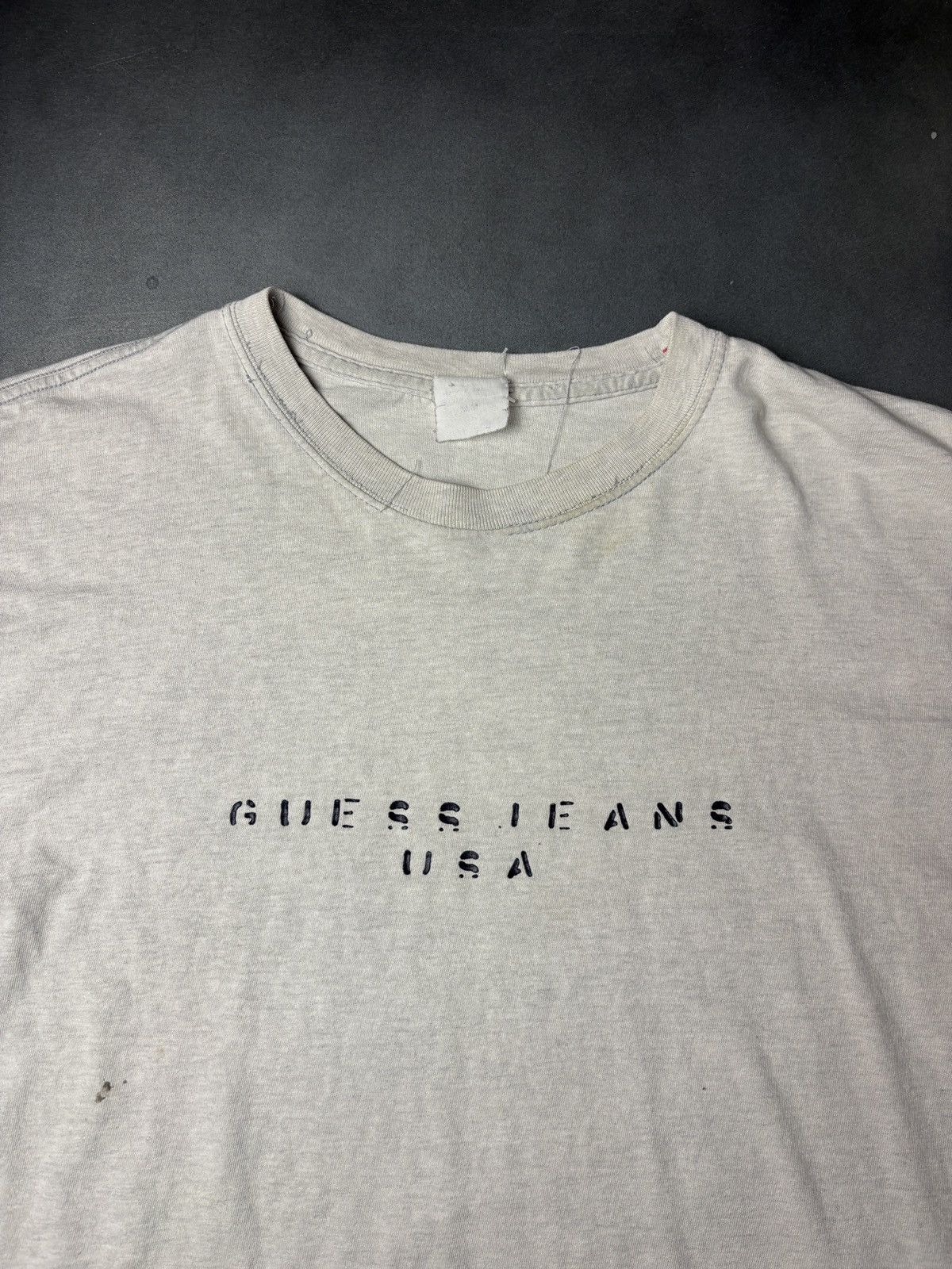 Guess × Vintage Vintage Guess Jeans Longsleeve Shirt 1990s 2000s Skater L/S Size US M / EU 48-50 / 2 - 2 Thumbnail