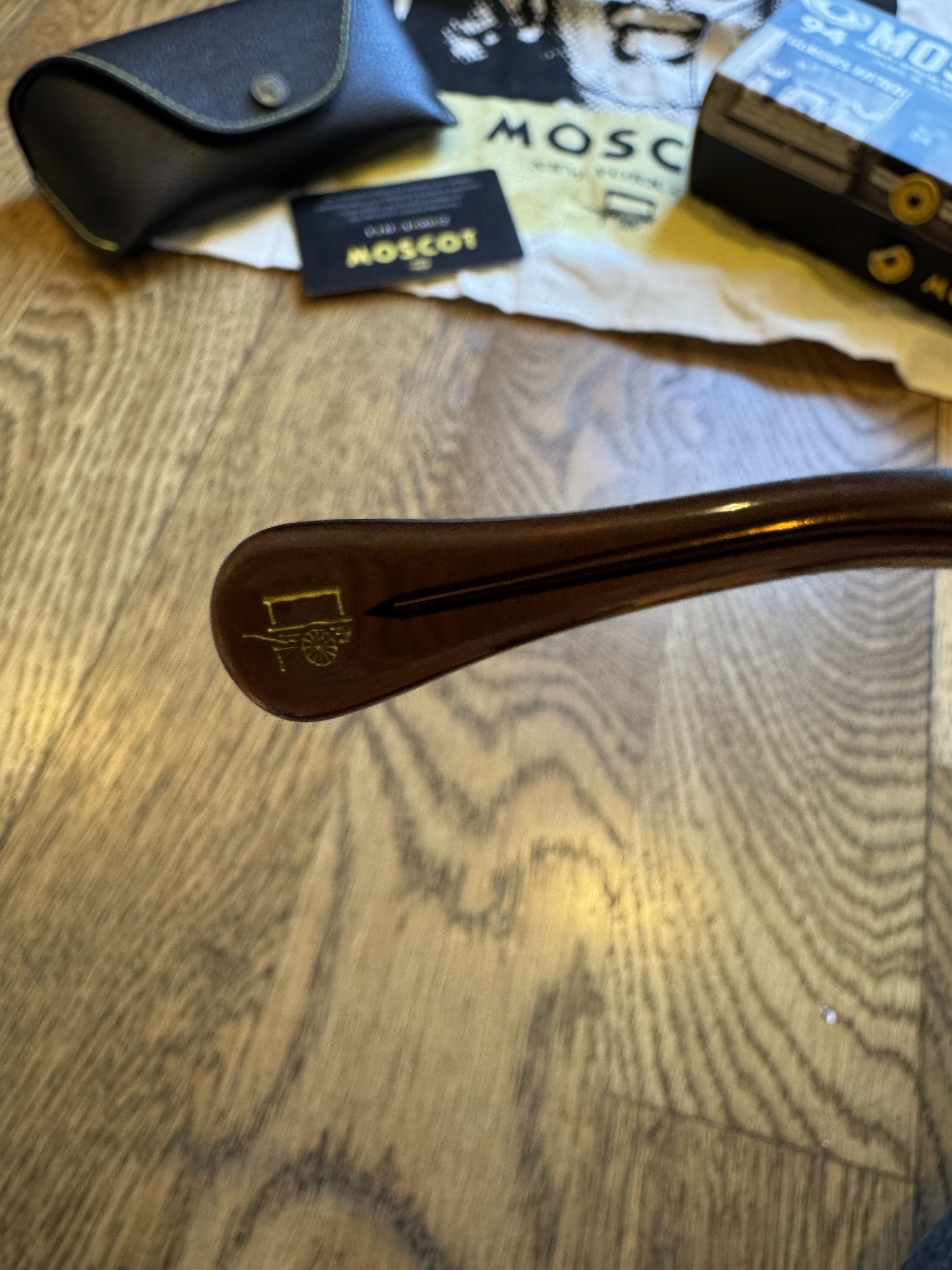Moscot Moscot Lemtosh Monochrome Brown Sunglasses 46 mm (Average) Size ONE SIZE - 14 Thumbnail