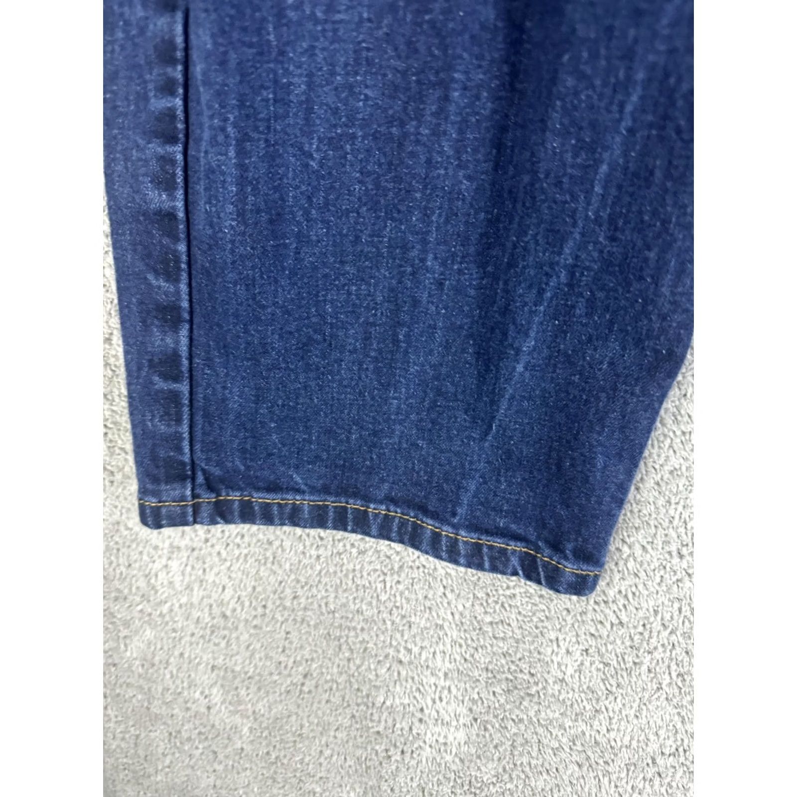 Levi's Levi's 550 Jeans Mens 44x29 Dark Blue Denim Relaxed Tapered Fit Size US 44 / EU 60 - 7 Thumbnail