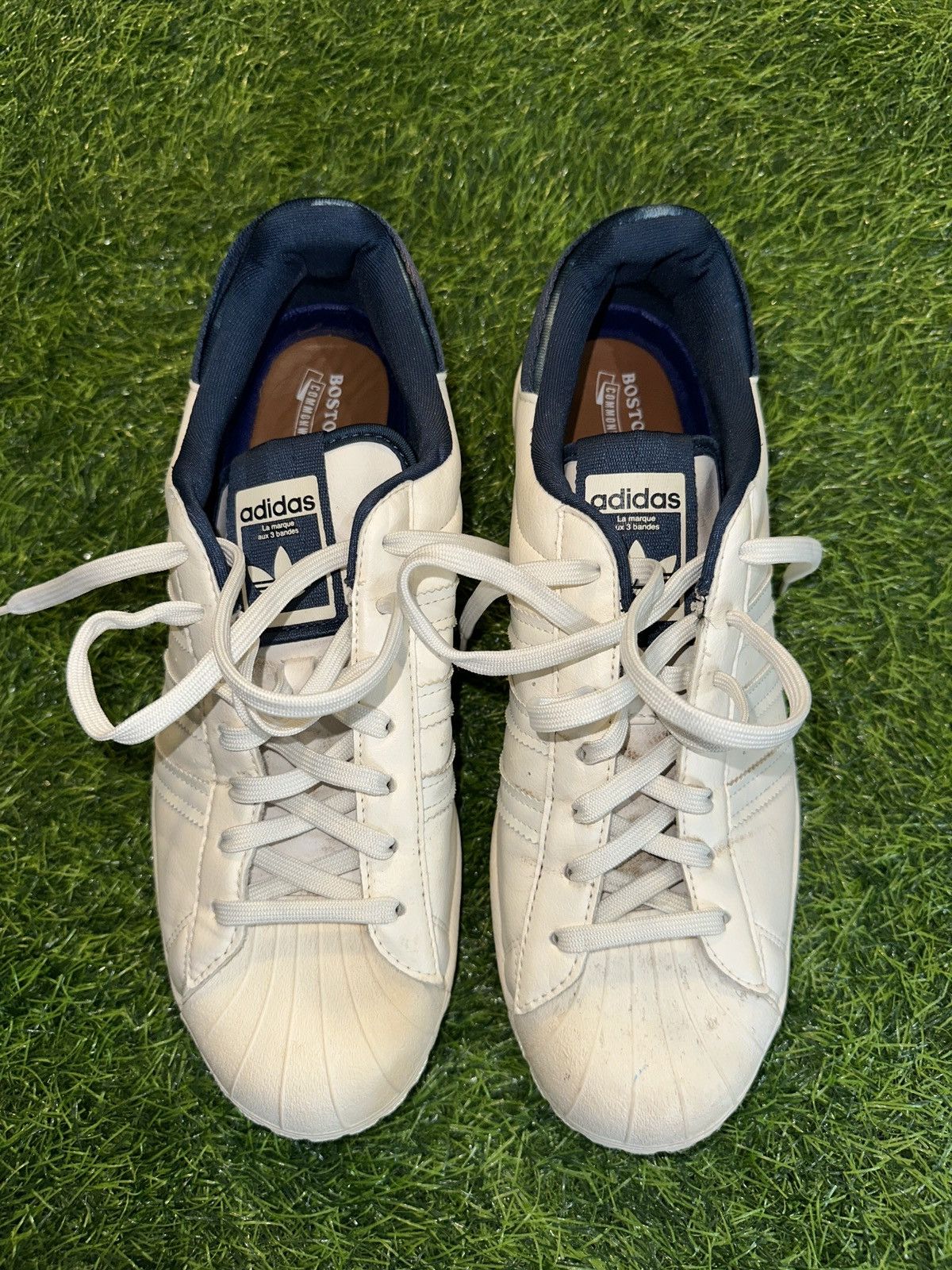 Adidas Adidas superstar low chalk white size 11 Size US 11 / EU 44 - 3 Thumbnail
