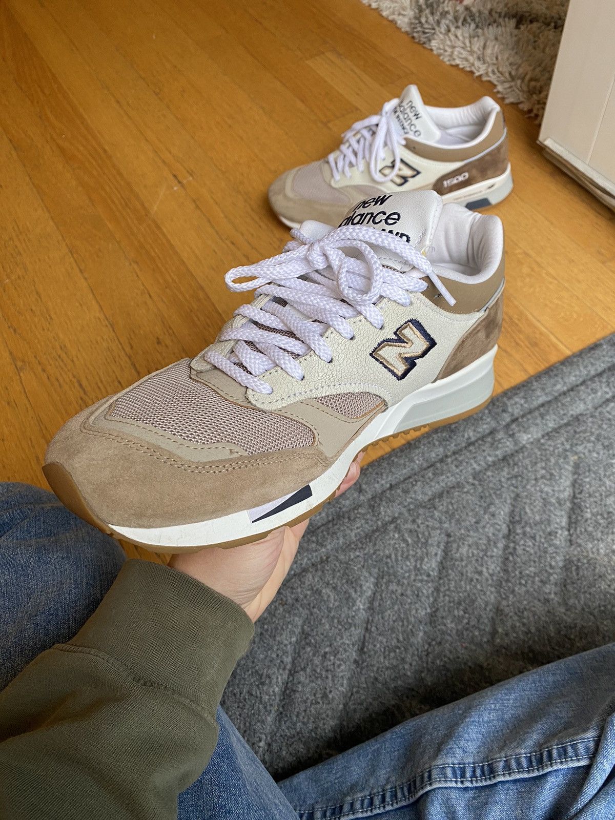New Balance New Balance 1500 Made in England Sand Size US 10 / EU 43 - 5 Thumbnail