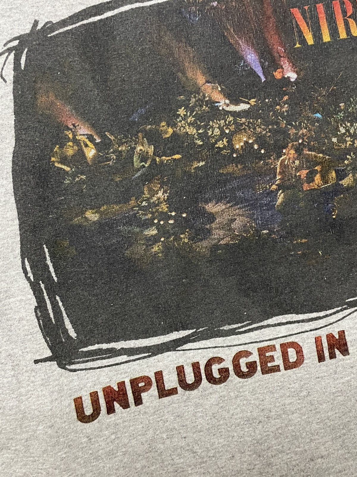 Vintage Vintage 1995 Nirvana Mtv Unplugged In New York Grail Og Tee Size US M / EU 48-50 / 2 - 9 Thumbnail