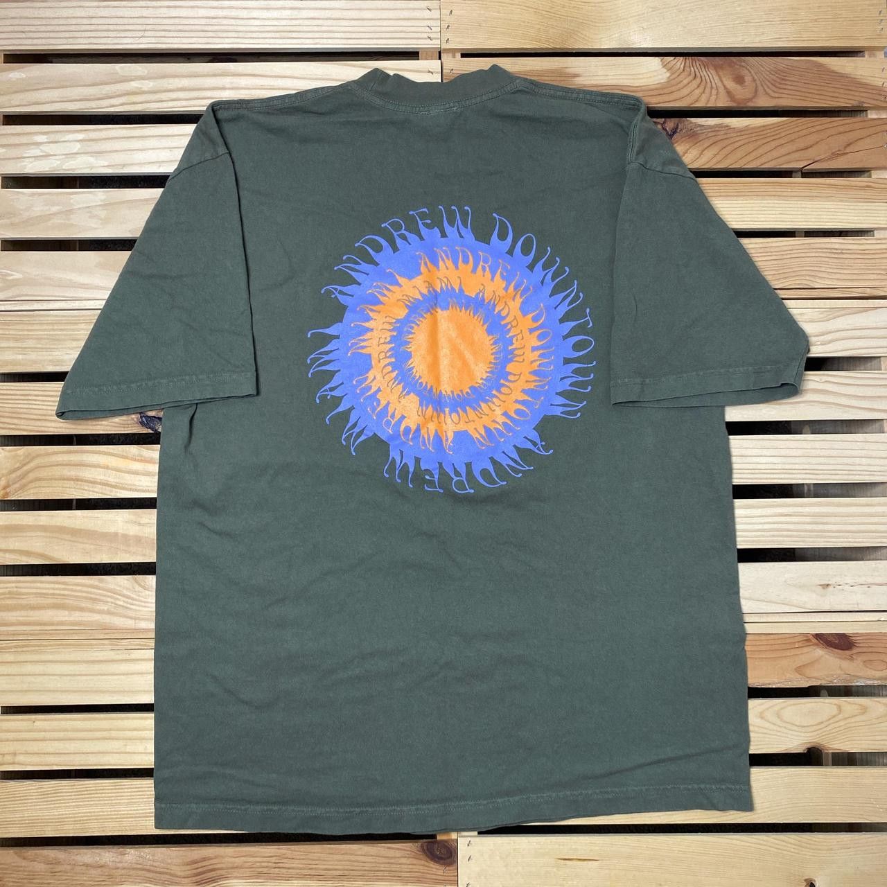 Andrew Vintage Andrew Skate Shop Miami Green Skate Tee Size Large Size US L / EU 52-54 / 3 - 1 Thumbnail