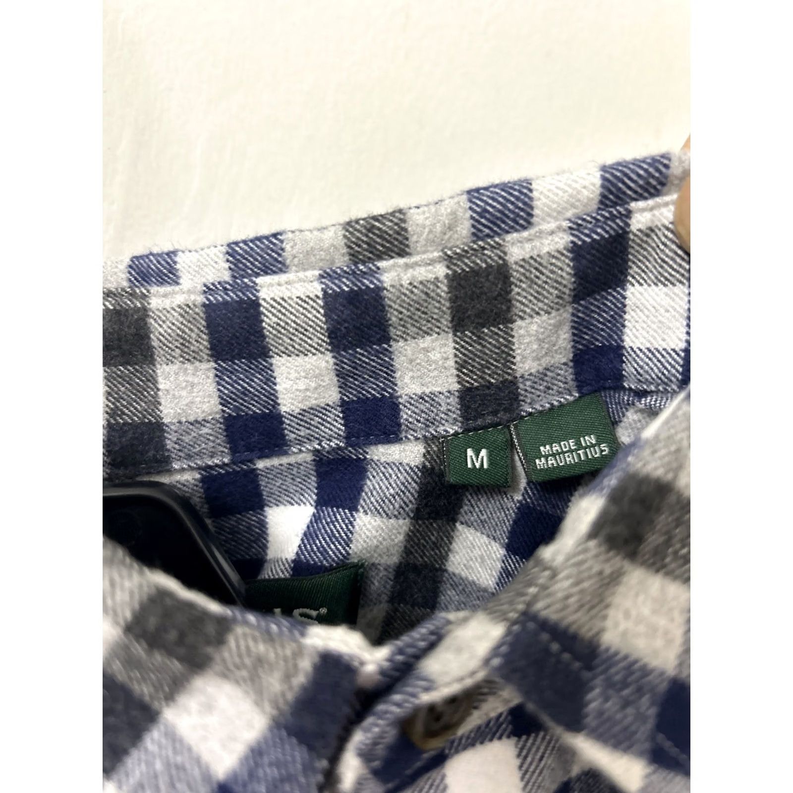 Orvis Orvis Button-Down Shirt Mens M Blue Plaid Flannel Long Sleeve Button-Up Casual Workwear Travel Outdoors Size US M / EU 48-50 / 2 - 6 Thumbnail