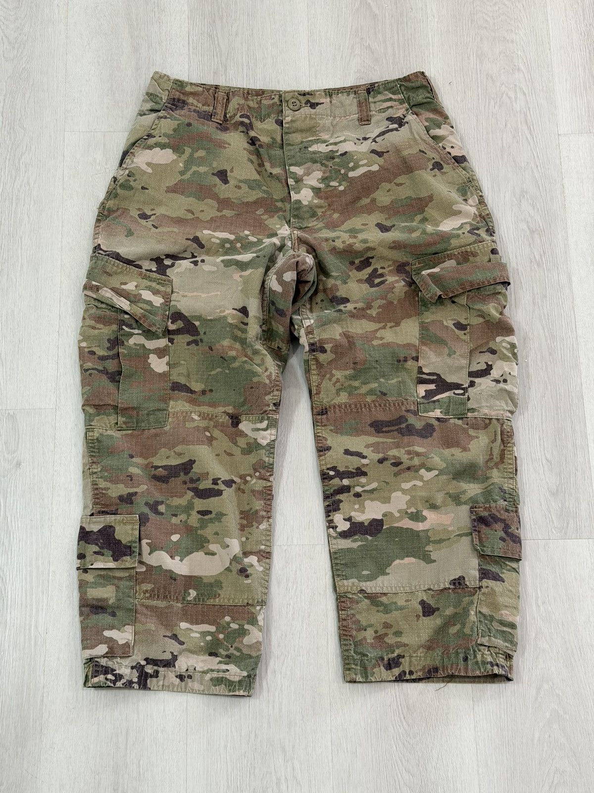 Vintage Insect Shield US Army Combat Pants Medium-Short Camo Utility Size US 34 / EU 50 - 1 Thumbnail