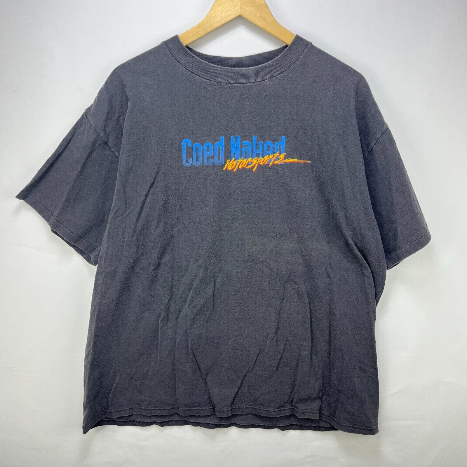 Vintage Vintage 90s Sun Faded NASCAR Racing Single Stitch T-Shirt XL Size US XL / EU 56 / 4 - 6 Thumbnail