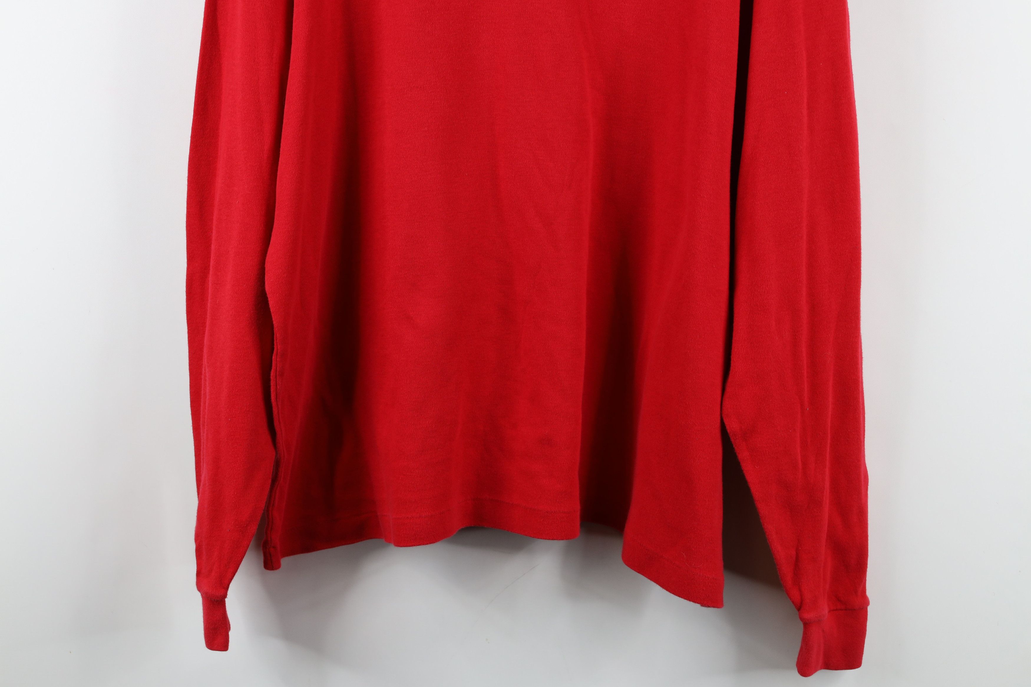 Vintage Vintage 90s Streetwear Turtleneck Long Sleeve T-Shirt USA Size US XL / EU 56 / 4 - 3 Thumbnail