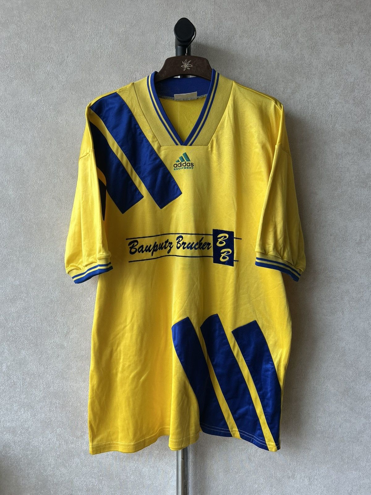 Adidas Vintage 90s Adidas Equipment Y2K Soccer Jersey Size US XL / EU 56 / 4 - 1 Thumbnail