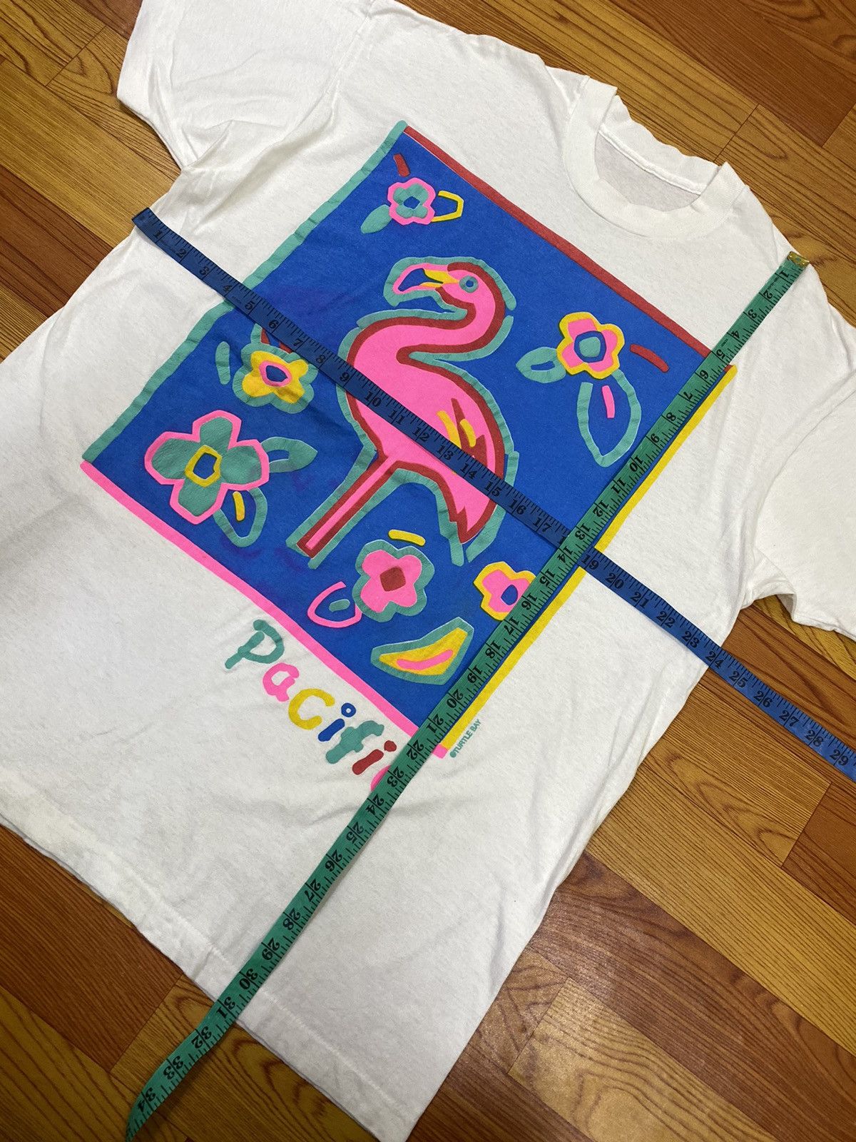 Vintage Vintage Pacific Turtle Bay Tee Size US XL / EU 56 / 4 - 5 Thumbnail