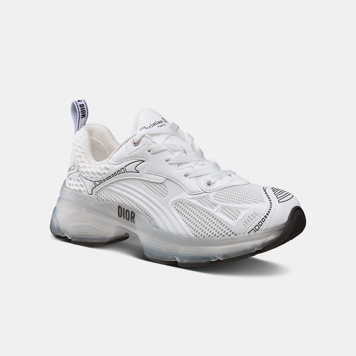 Dior o1w1db10326 Dior Vibe Sneaker in White Size US 11 / IT 41 - 2 Thumbnail