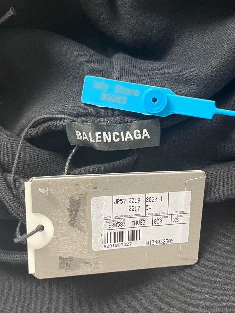 Balenciaga Balenciaga Solid monogrammed sweatshirt Size US XS / EU 42 / 0 - 5 Thumbnail
