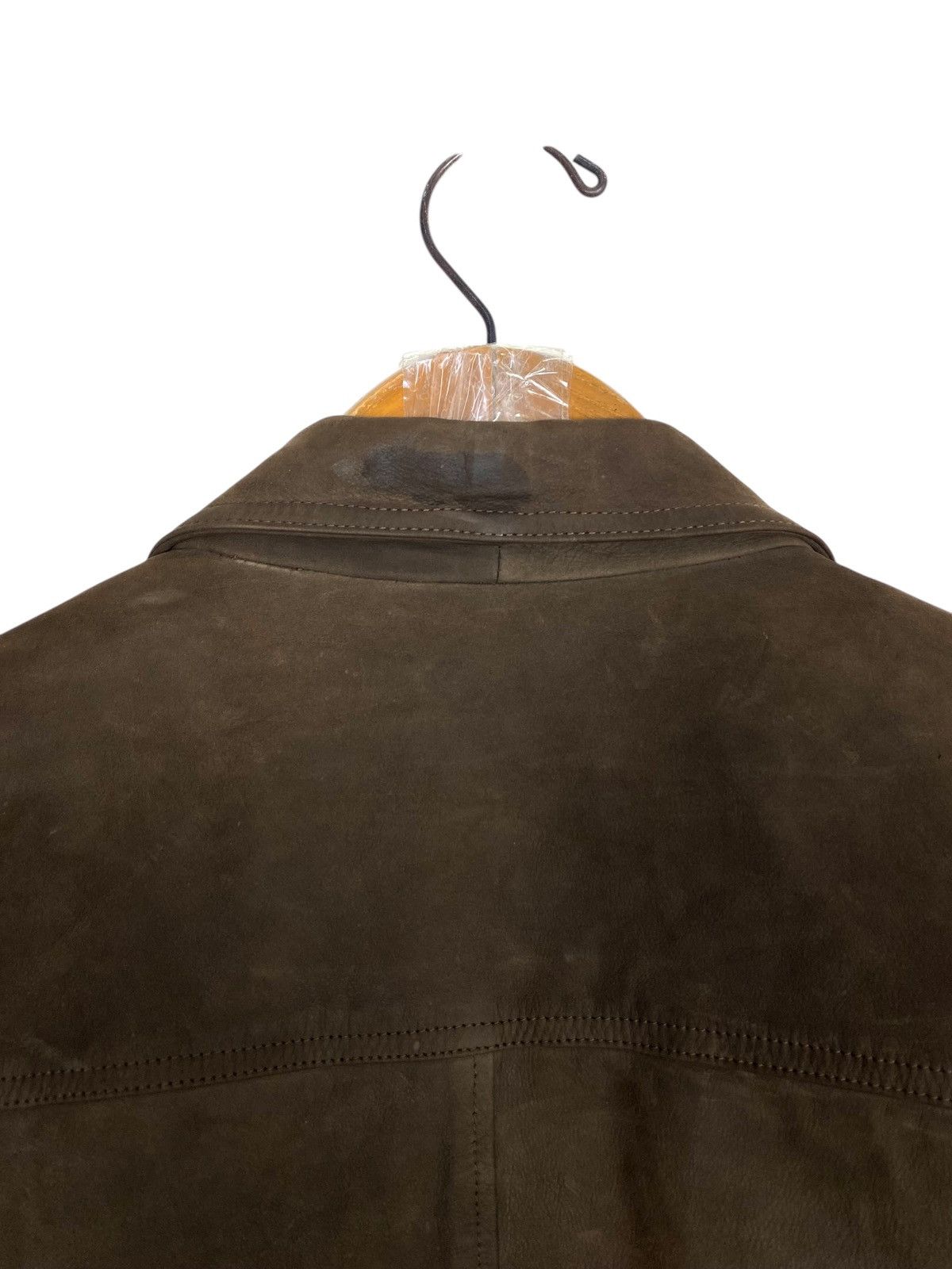 Vintage Rare‼️ Vintage Onbu de Dacco Vera Pelle Viscosa Coat Italy Size US M / EU 48-50 / 2 - 12 Thumbnail