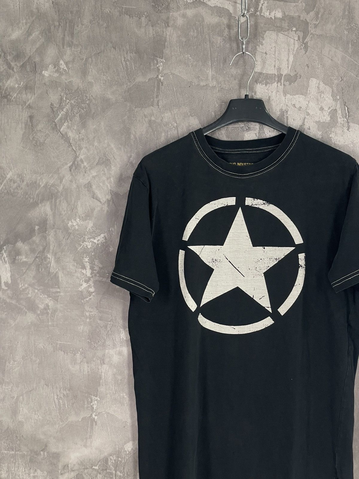 If Six Was Nine × Japanese Brand × Le Grande Bleu (L.G.B.) Avant Garde Japanese Crazy Opium Alpha Industries Y2K Tshirt Size US S / EU 44-46 / 1 - 3 Thumbnail