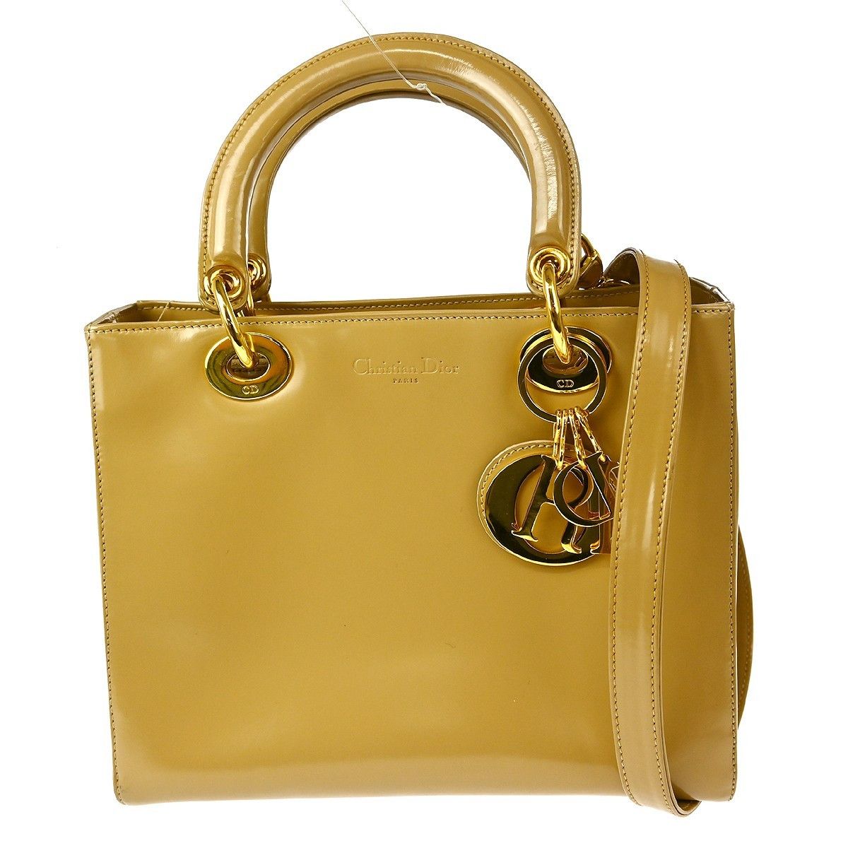 Dior Christian Dior Lady Dior Bag Leather Size ONE SIZE - 1 Thumbnail