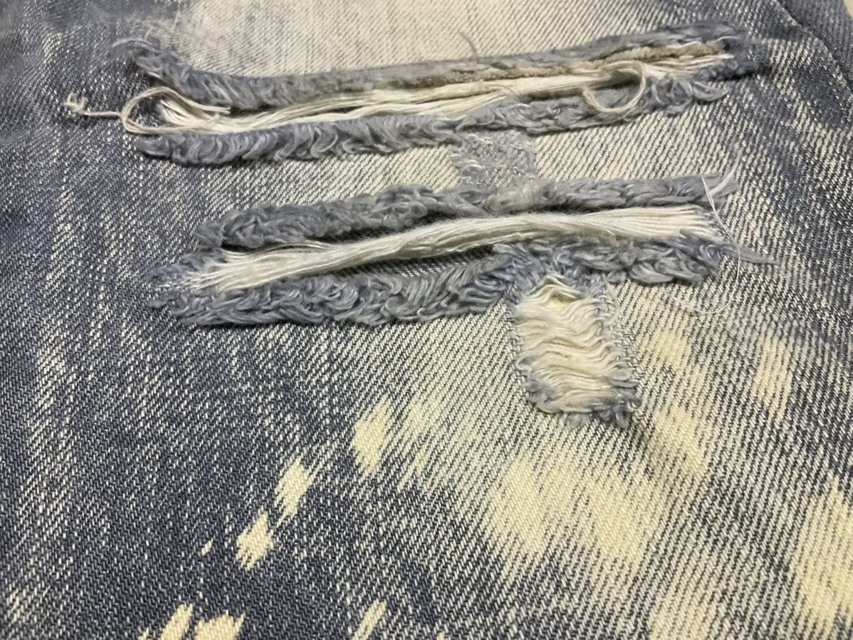 DISCOVERED × Japanese Brand 🔥Rare Archived Discovered Denim Distressed Splash Painted Size US 31 - 13 Thumbnail