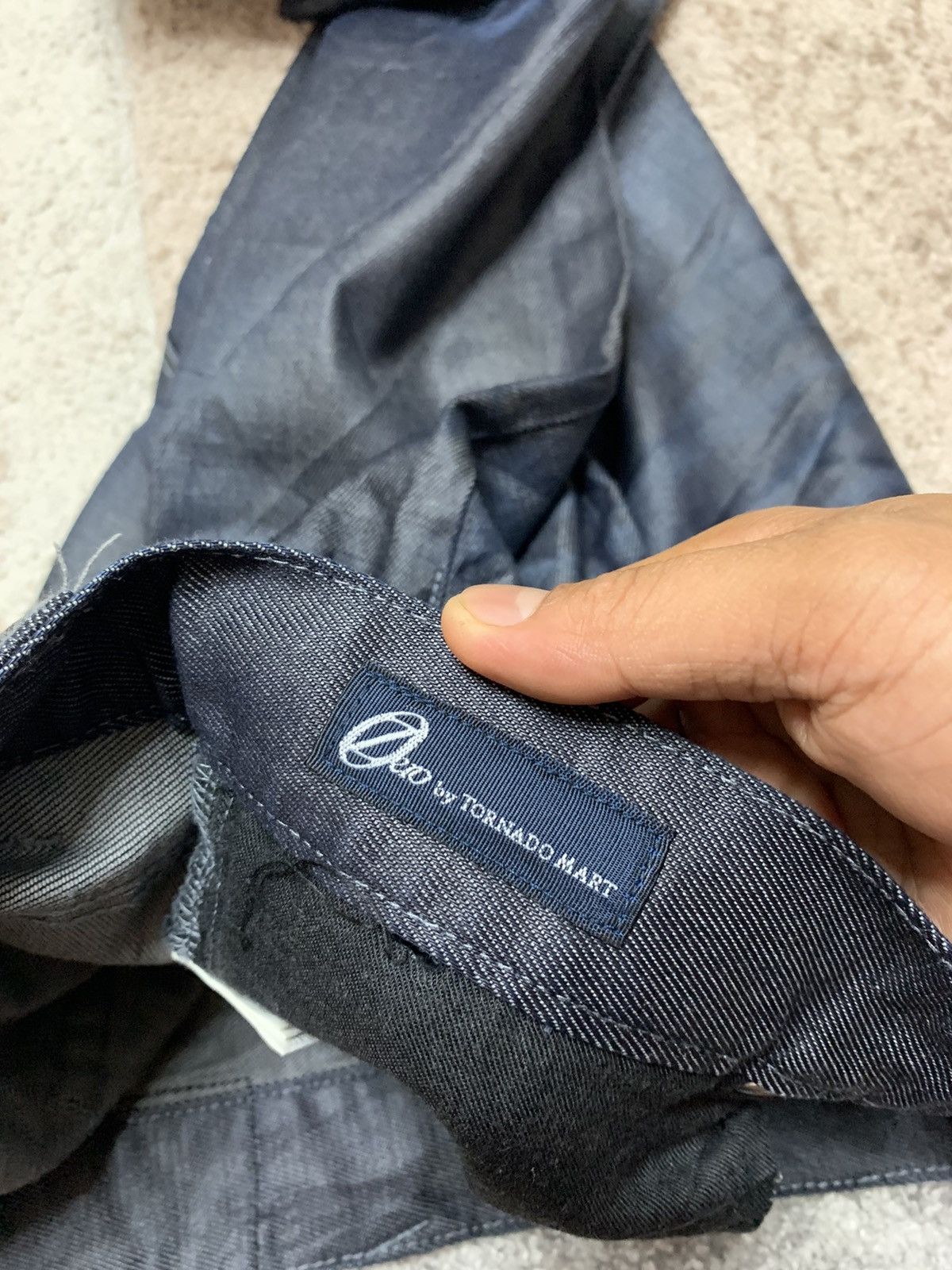 Japanese Brand × Tornado Mart VINTAGE TORNADO MART WAX COAT JAPANESE BRAND JEANS DENIM Size US 33 - 17 Thumbnail
