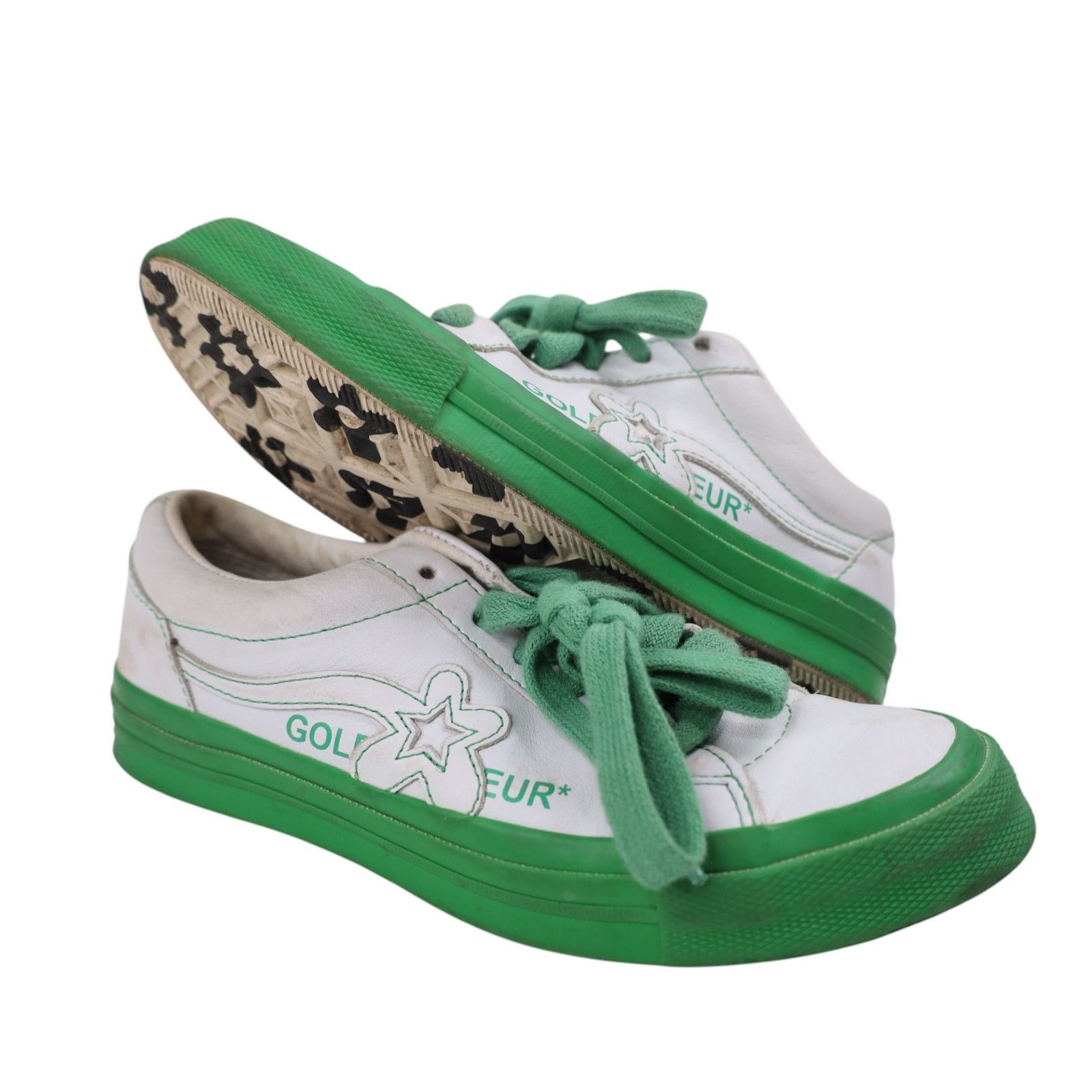 Converse × Golf le Fleur Converse x Golf Le Fleur Leather Sneakers Size US 6.5 / IT 36.5 - 1 Thumbnail