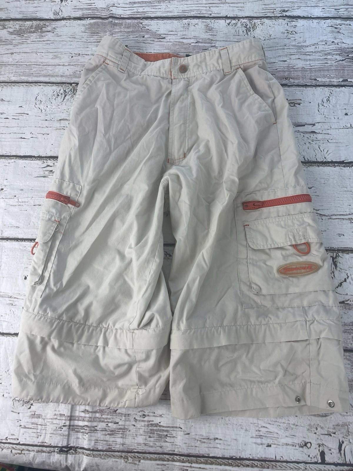 Sideout Vintage Sideout Cargo Shorts Youth 14 Khaki Skate 90s Y2K Size US 26 / EU 42 - 1 Thumbnail