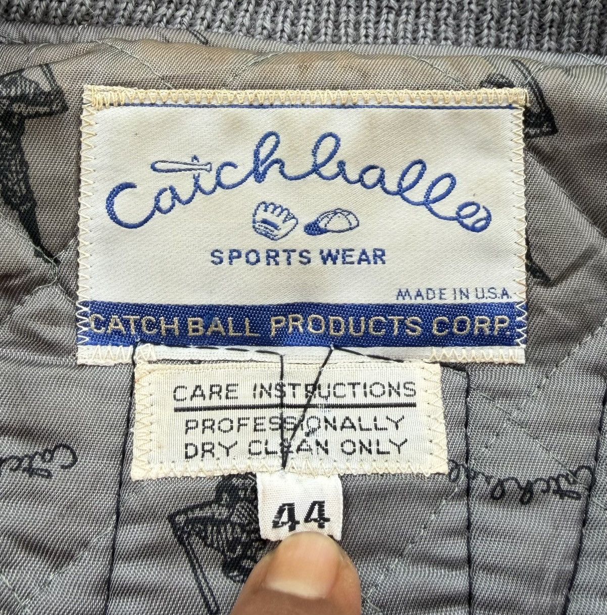 Vintage Vintage Thunder Bird Speedway Wool Leather Varsity Jacket Size US L / EU 52-54 / 3 - 16 Thumbnail