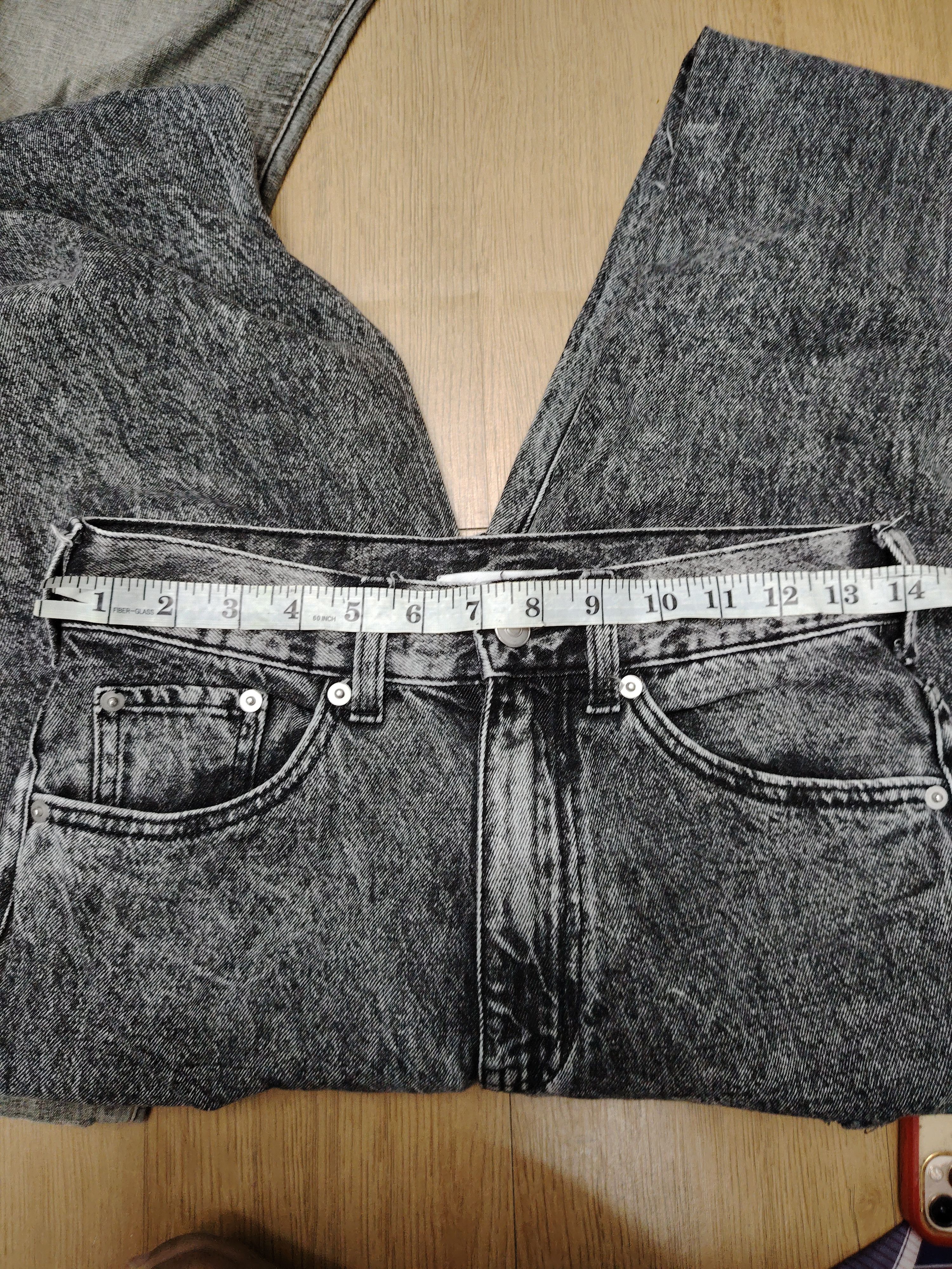 If Six Was Nine 💥BEST OFFER💥WEGO WORK JEANS ASIC WASH DISTRESSED DENIM Size US 28 / EU 44 - 13 Thumbnail