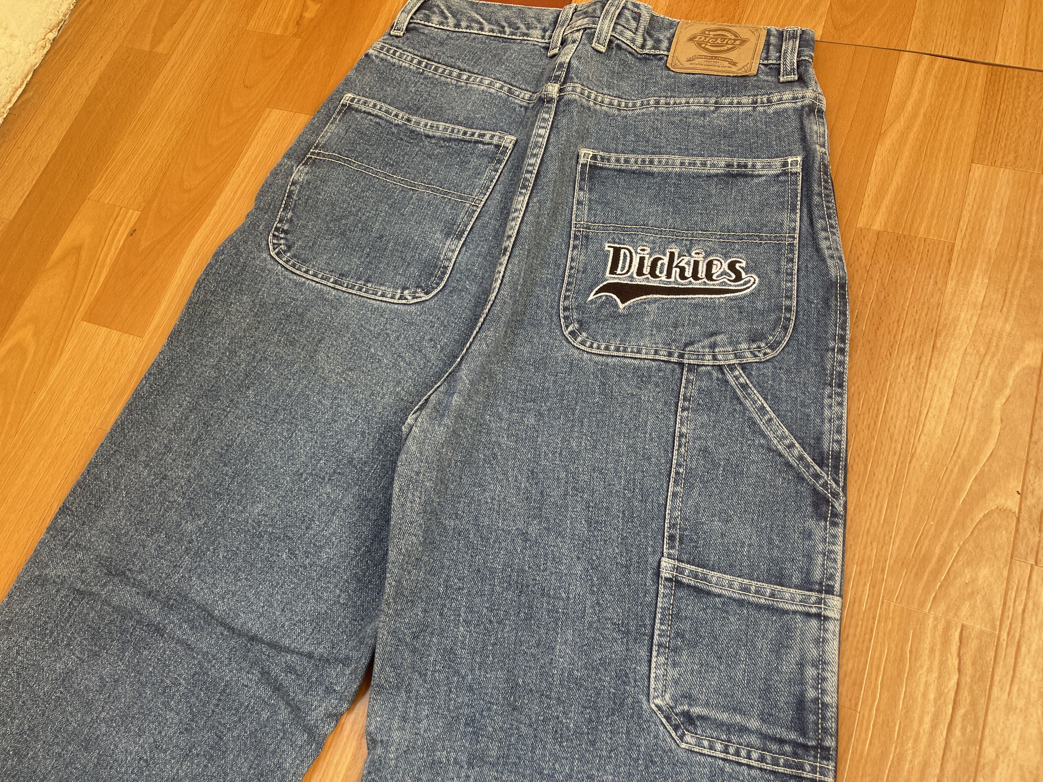 Dickies Dickies jeans, vintage baggy Big Daddy hip hop 90s skater 28 Size US 28 / EU 44 - 4 Thumbnail